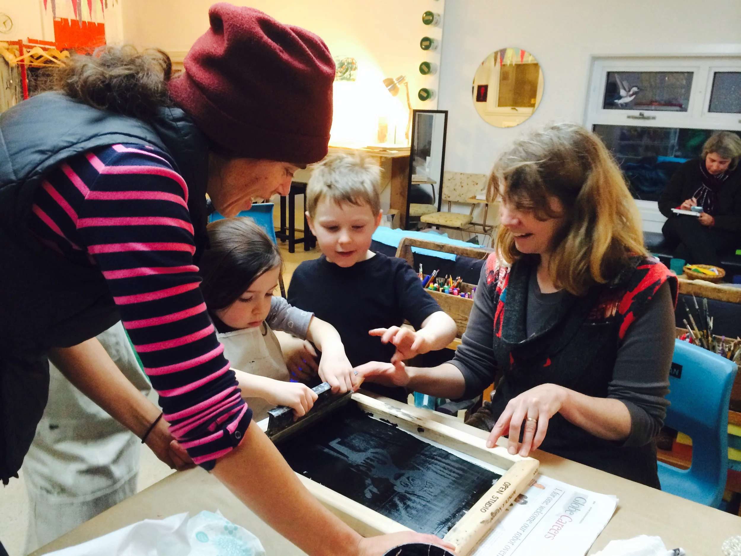First time screen printers! 