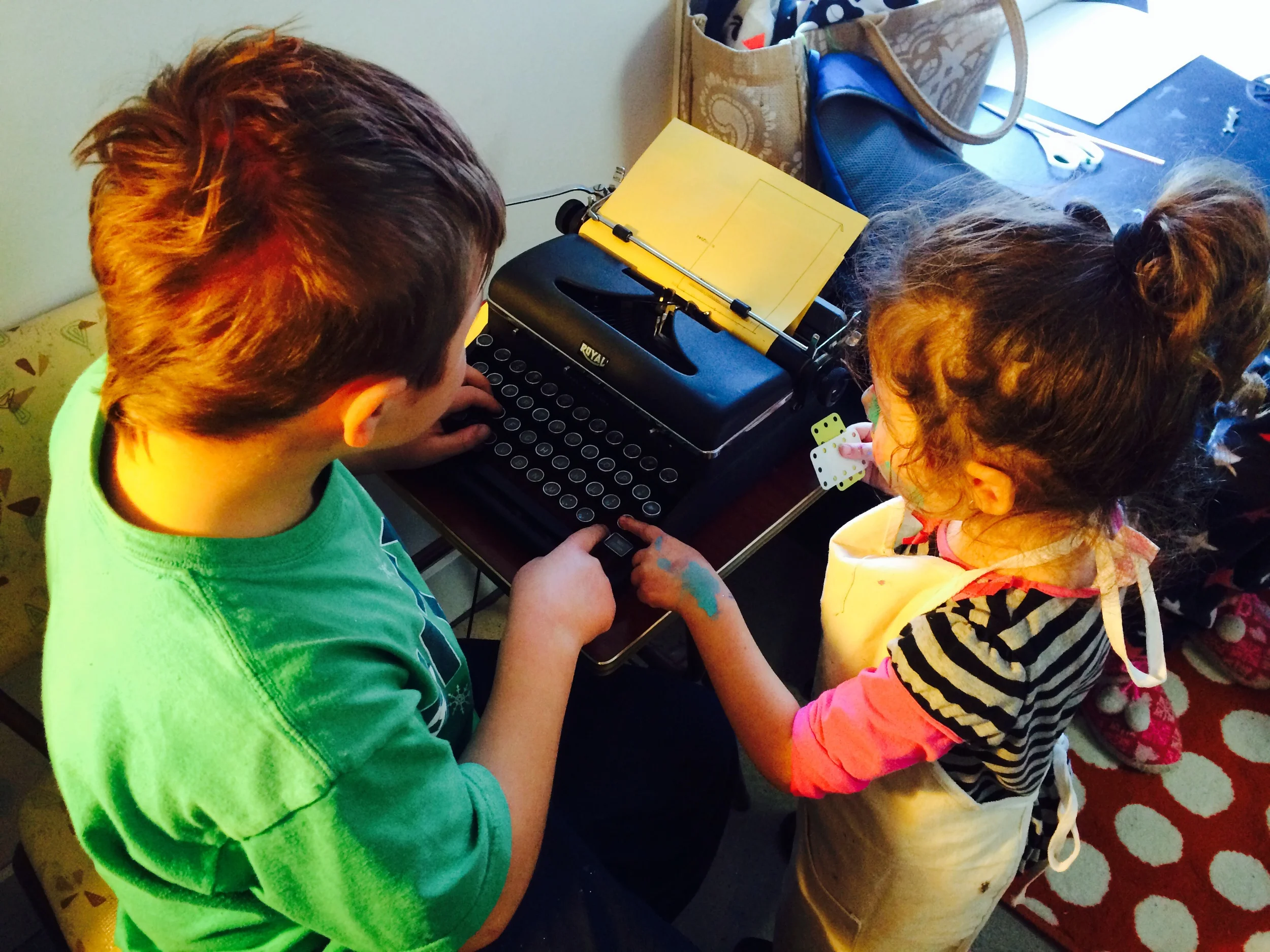 Hugely popular type writer for letter, poetry explorations!