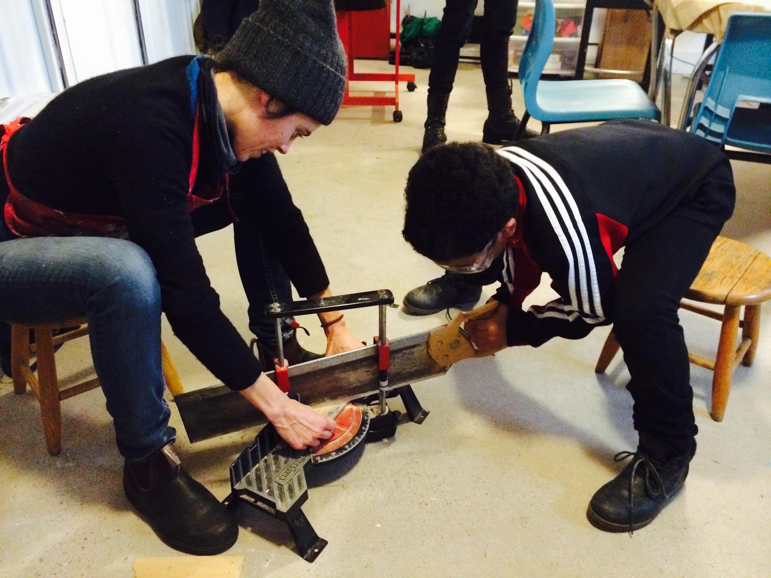 Learning to use tools in order to complete builds! Very exciting.
