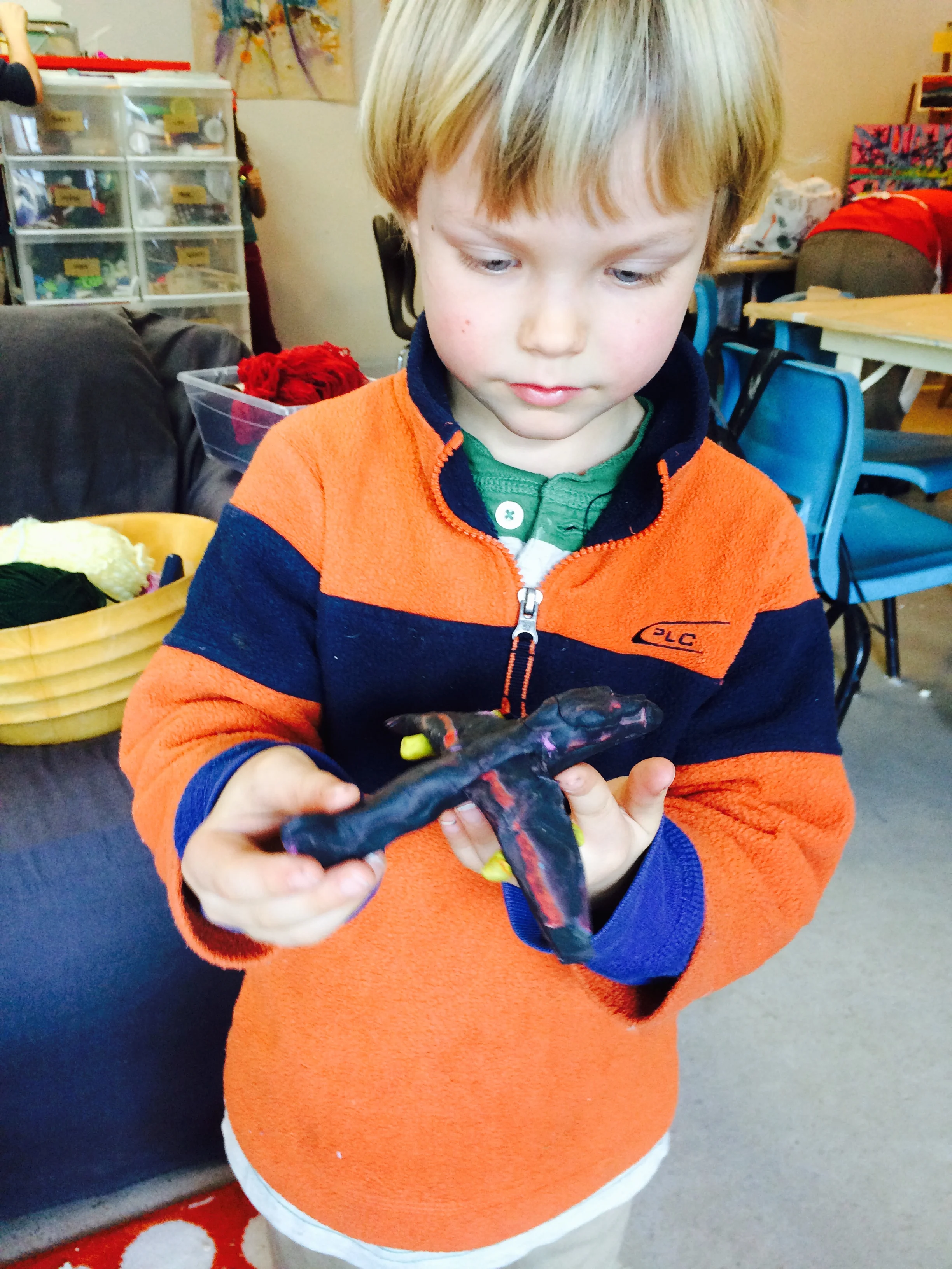 Plasticine airplane!