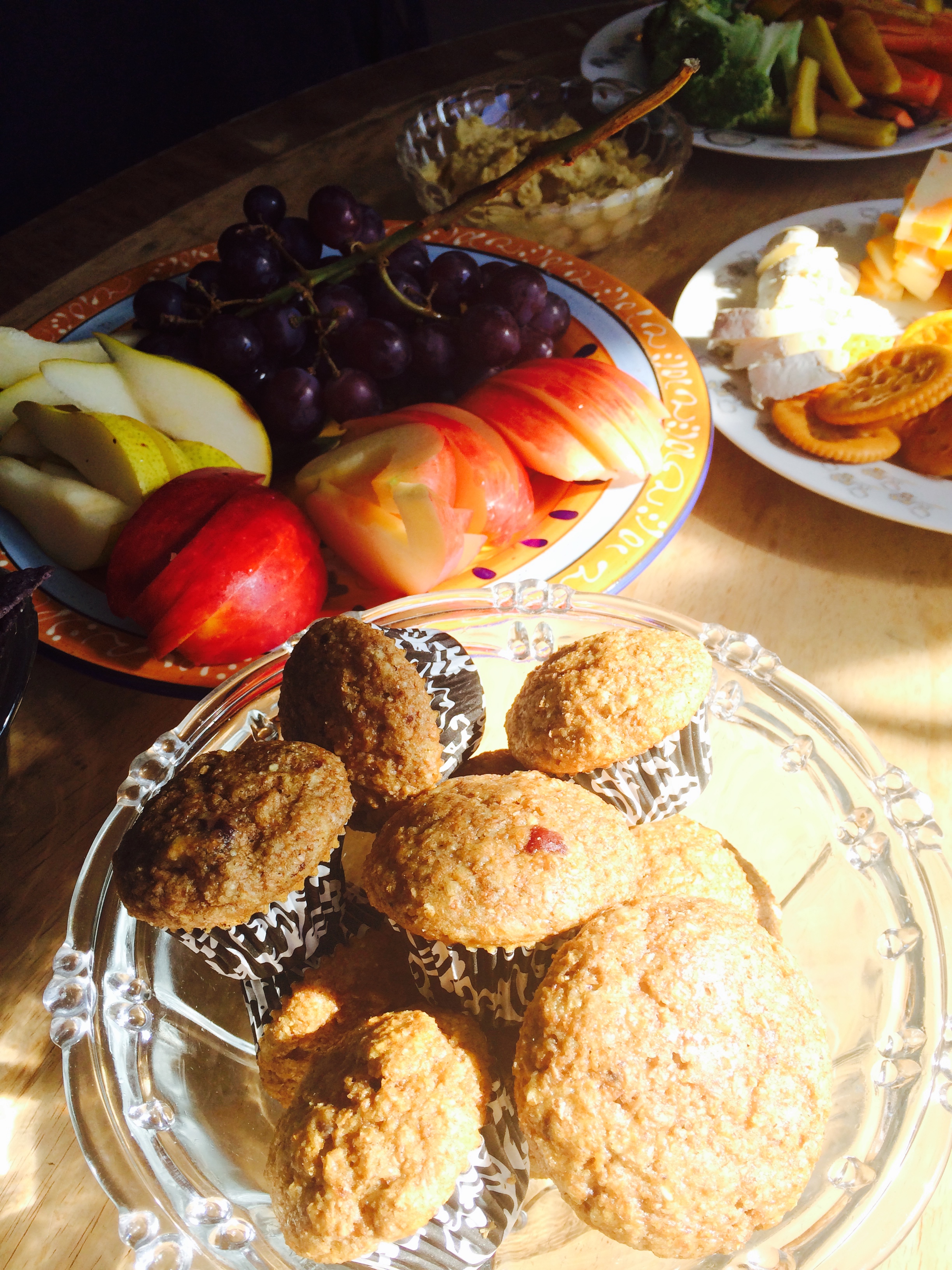 A moment to honour Heather's homemade muffins! Each week she makes delicious muffins to keep our artists going!
