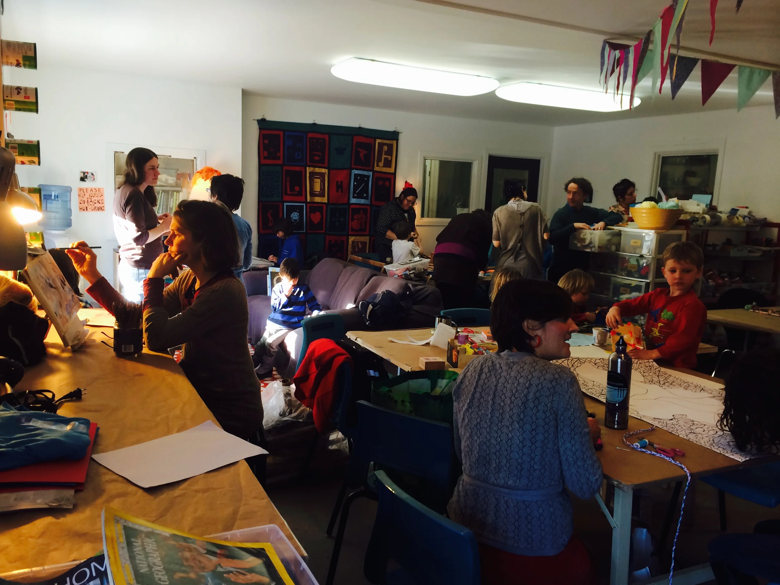 A vibrant creative space!