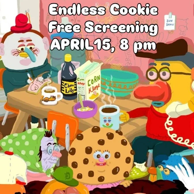 Endless Cookie, an animated documentary by Seth Scriver, is screening tonight, April 15 at 8 pm for Canfilm Day! The screening is fee and all are welcome!

Seth Scriver, living in Toronto, has always looked up to his half-brother Pete, a gifted story
