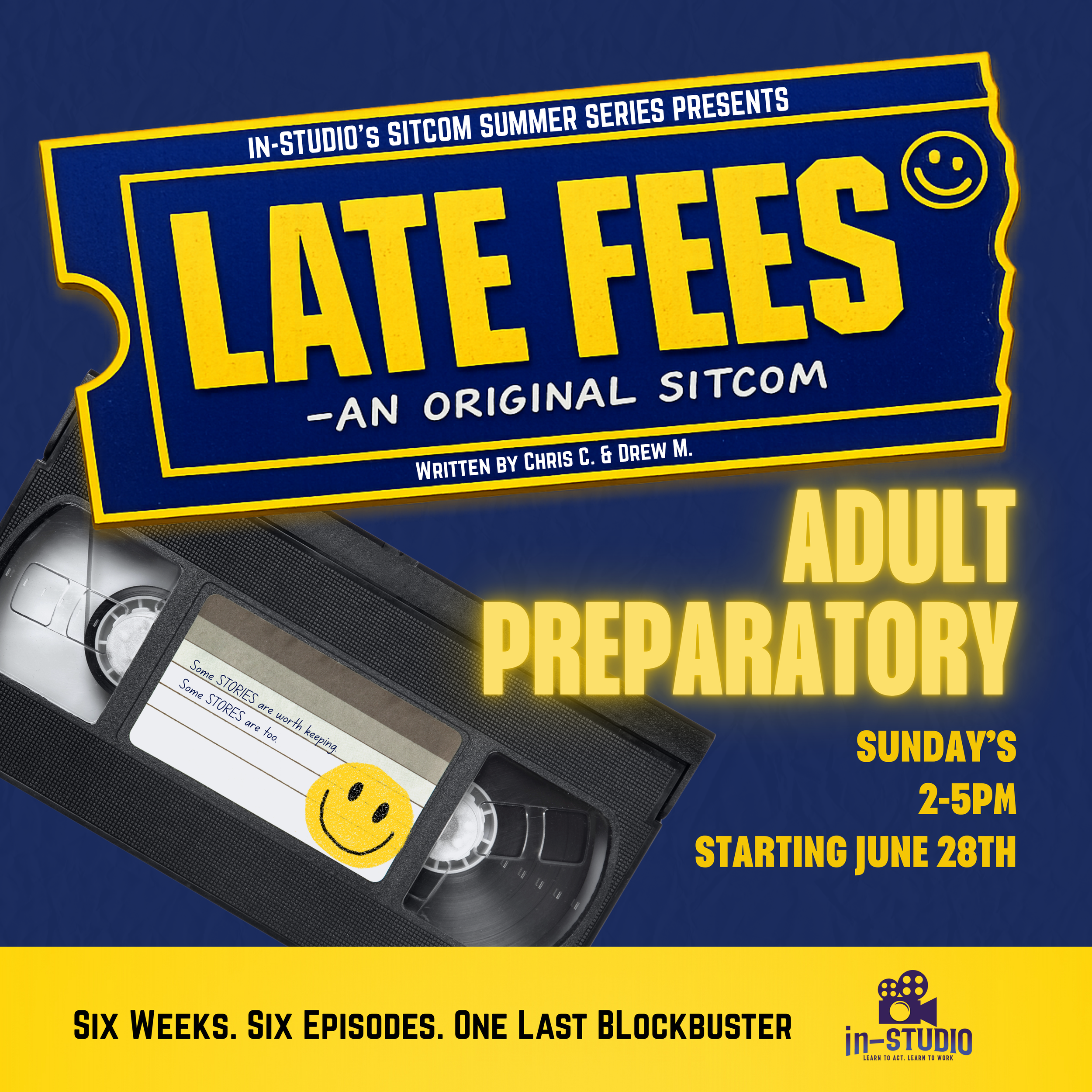 Sunday Sitcom Summer - Professional Level - June 28th @ 2PM