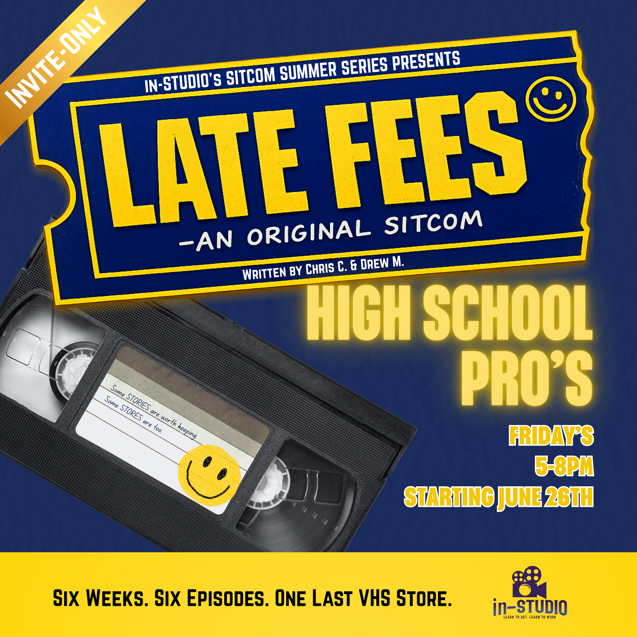 Pro High School Friday 5PM Training (Starting June 26th)