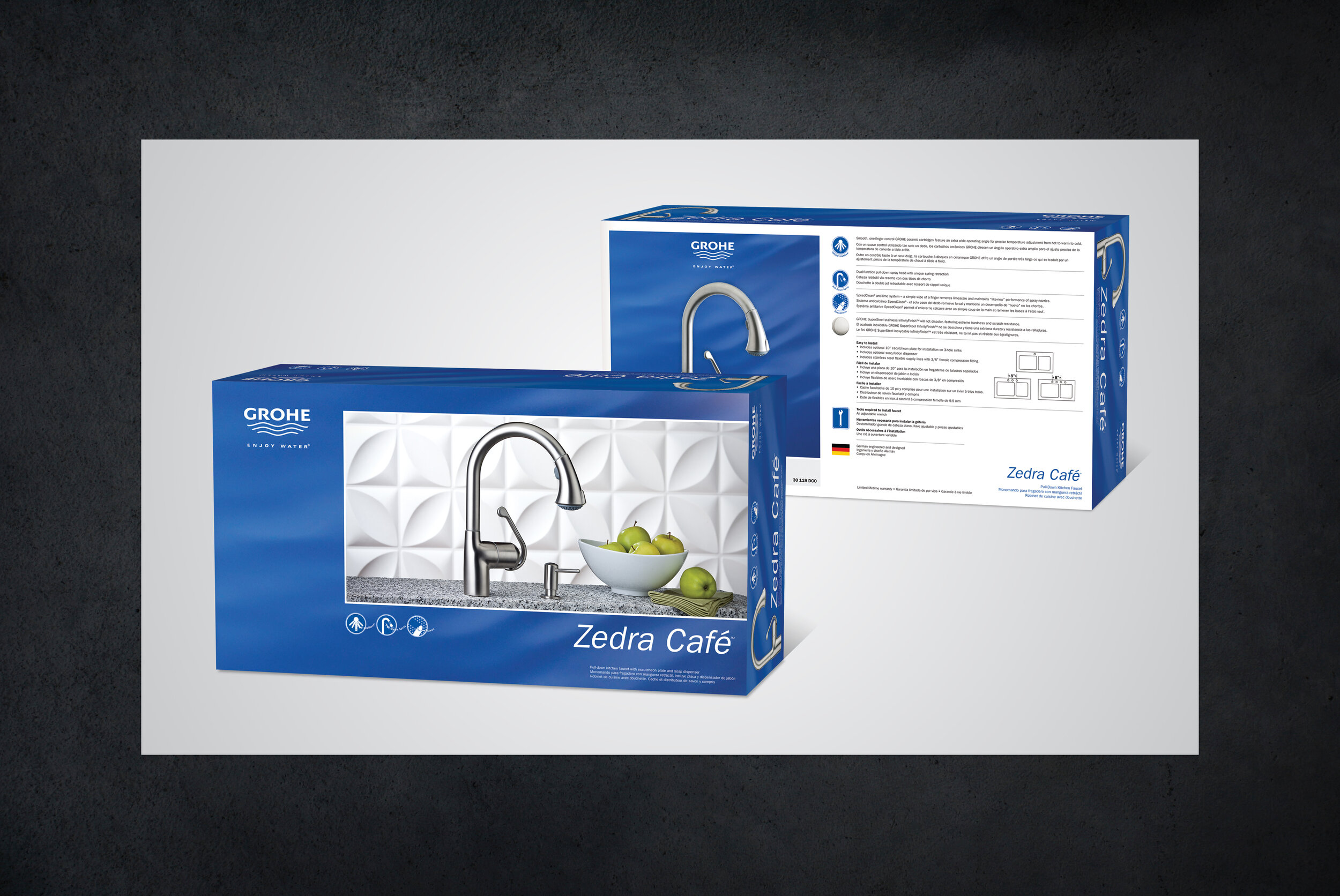 Grohe – Lowes packaging