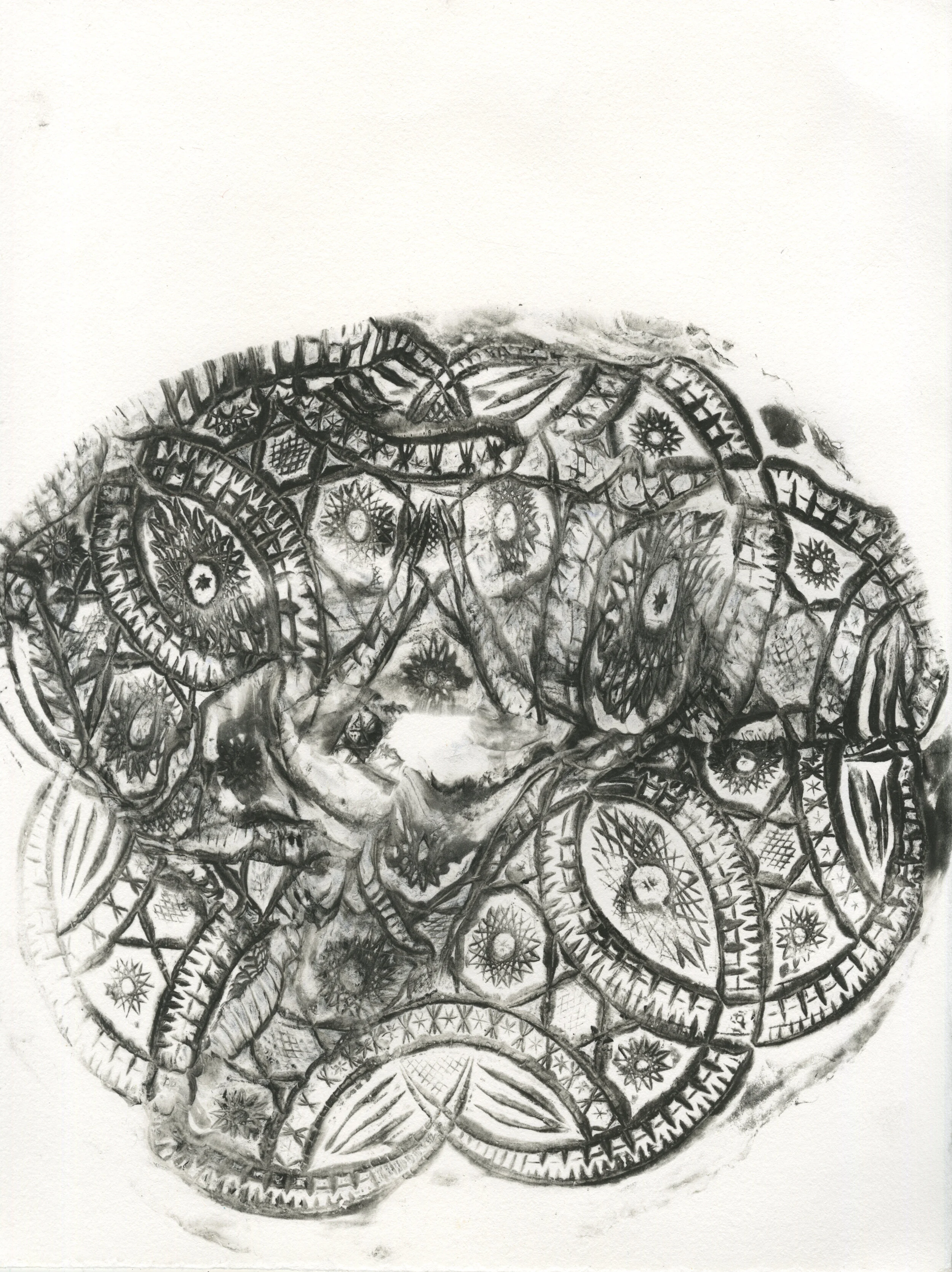 Monoprint on paper   2021 