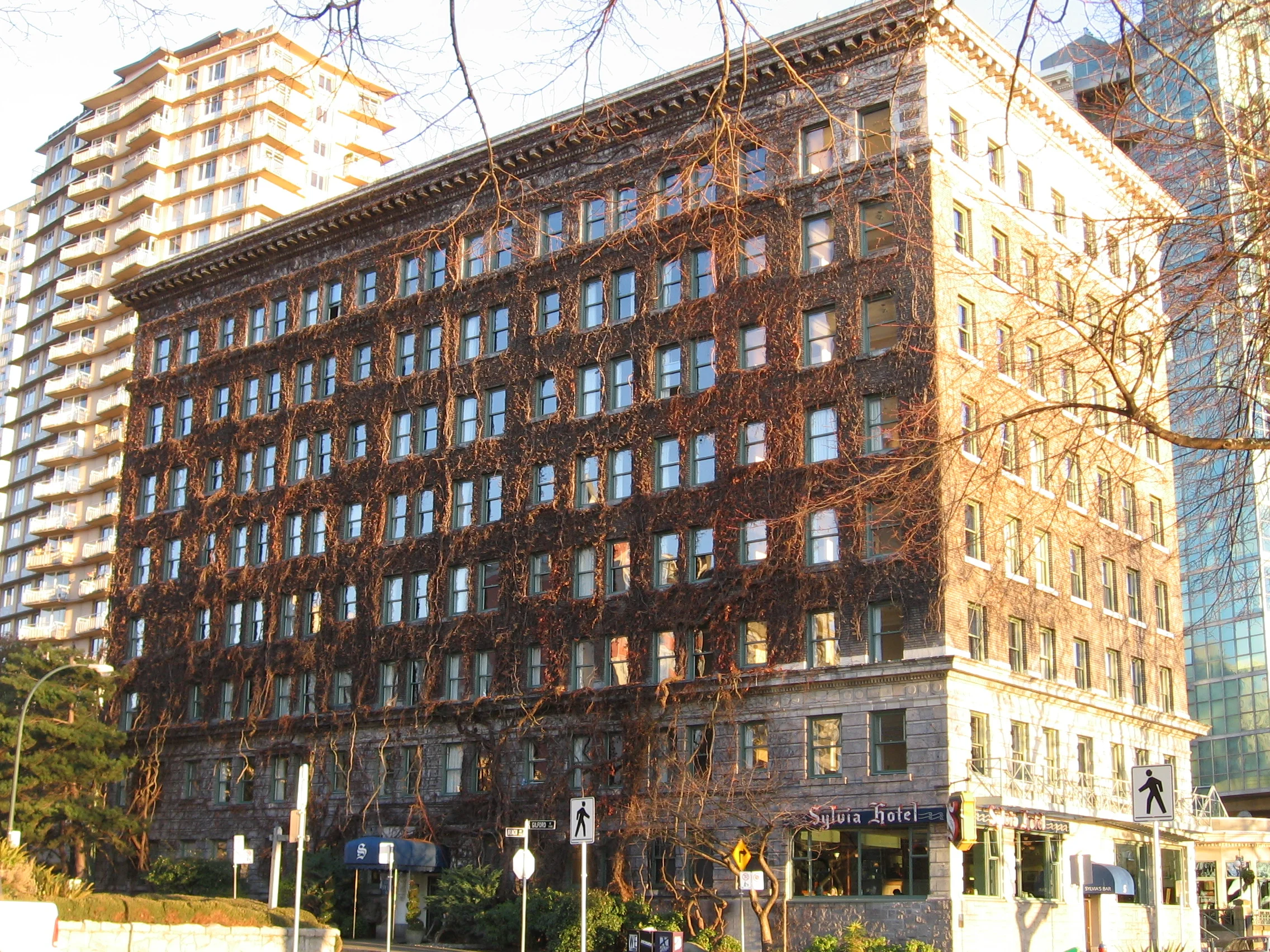 The Sylvia Hotel in the 21st Century.