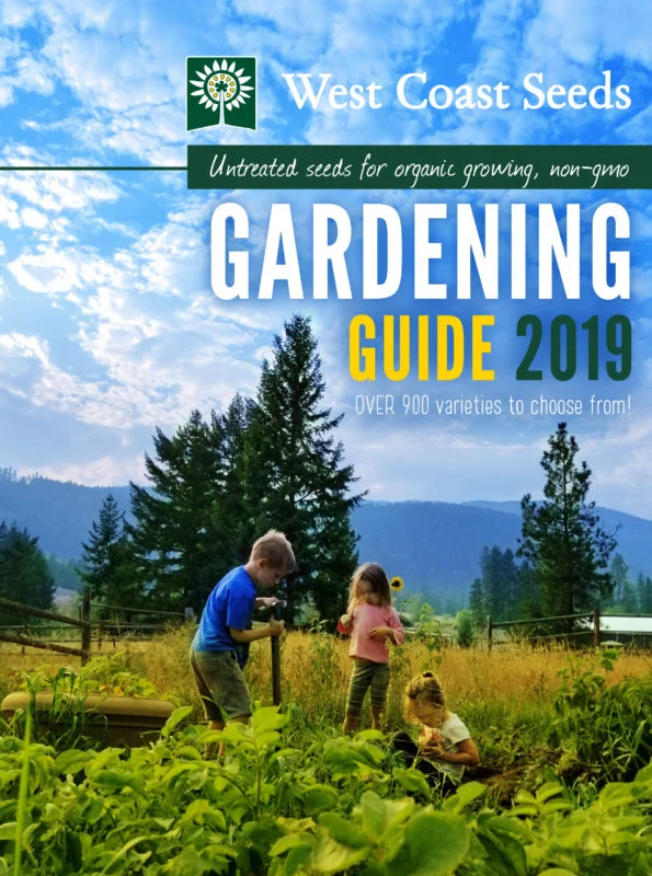 West Coast Seeds gardening Guide 2019, and invaluable gardener’s resource.