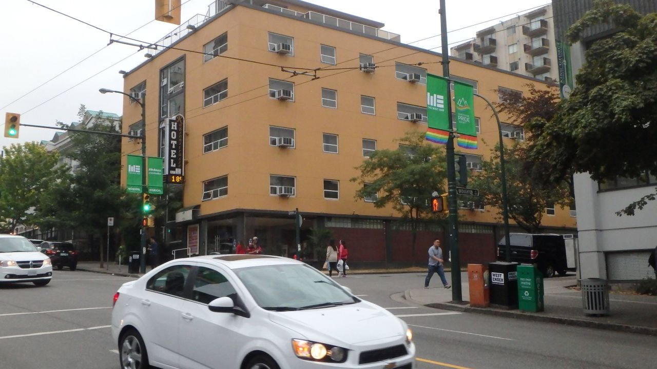 From this …. The Robsonstrasse Hotel and Suites.
