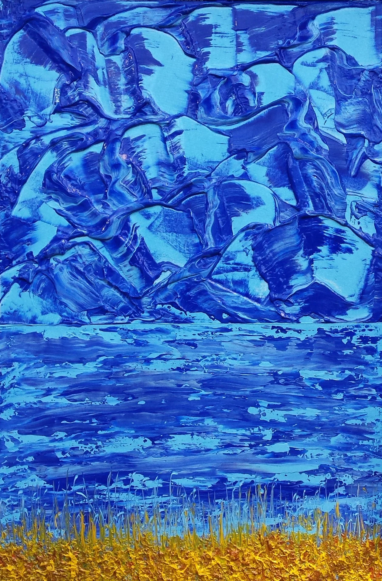 “Crossing Over” (24” x 36”)