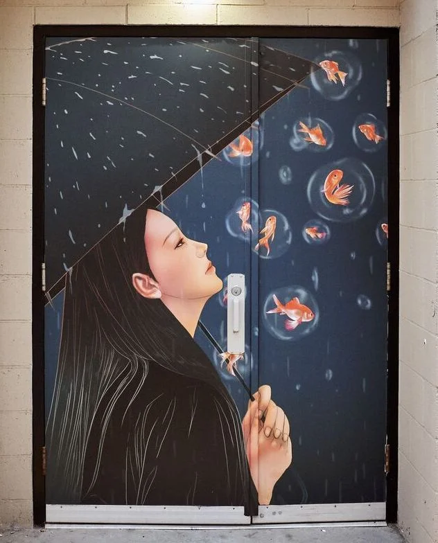“I Hate Rain” by Nadio So / 1025 Robson.