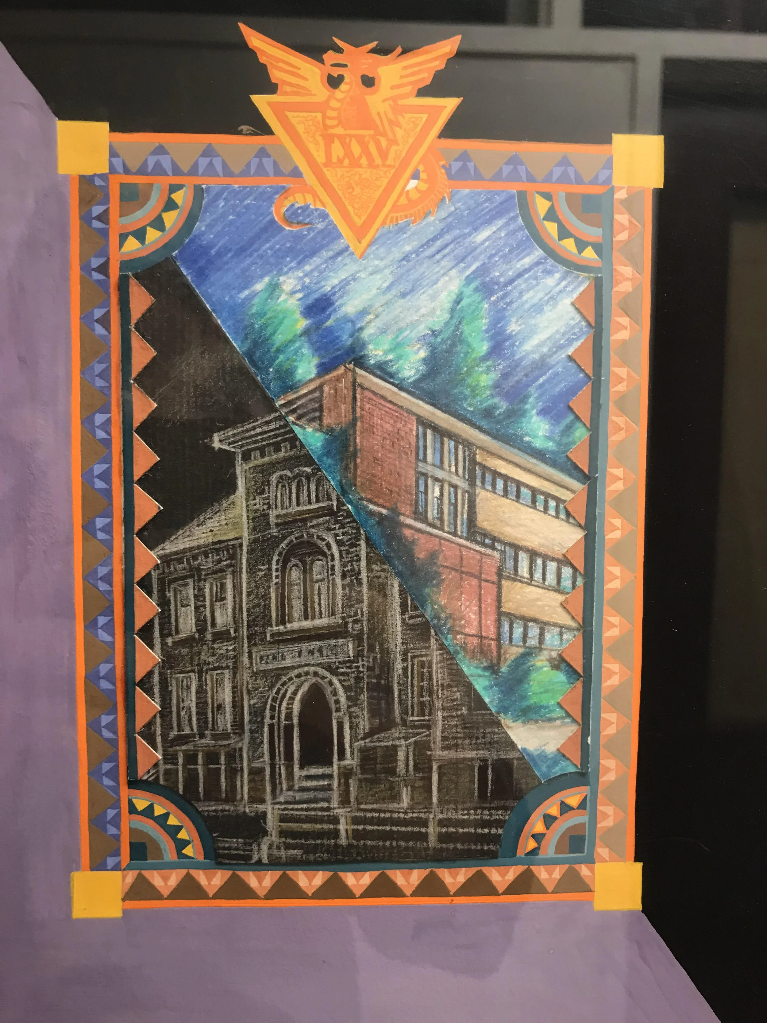 Two visions, the old and the new, of King George School.