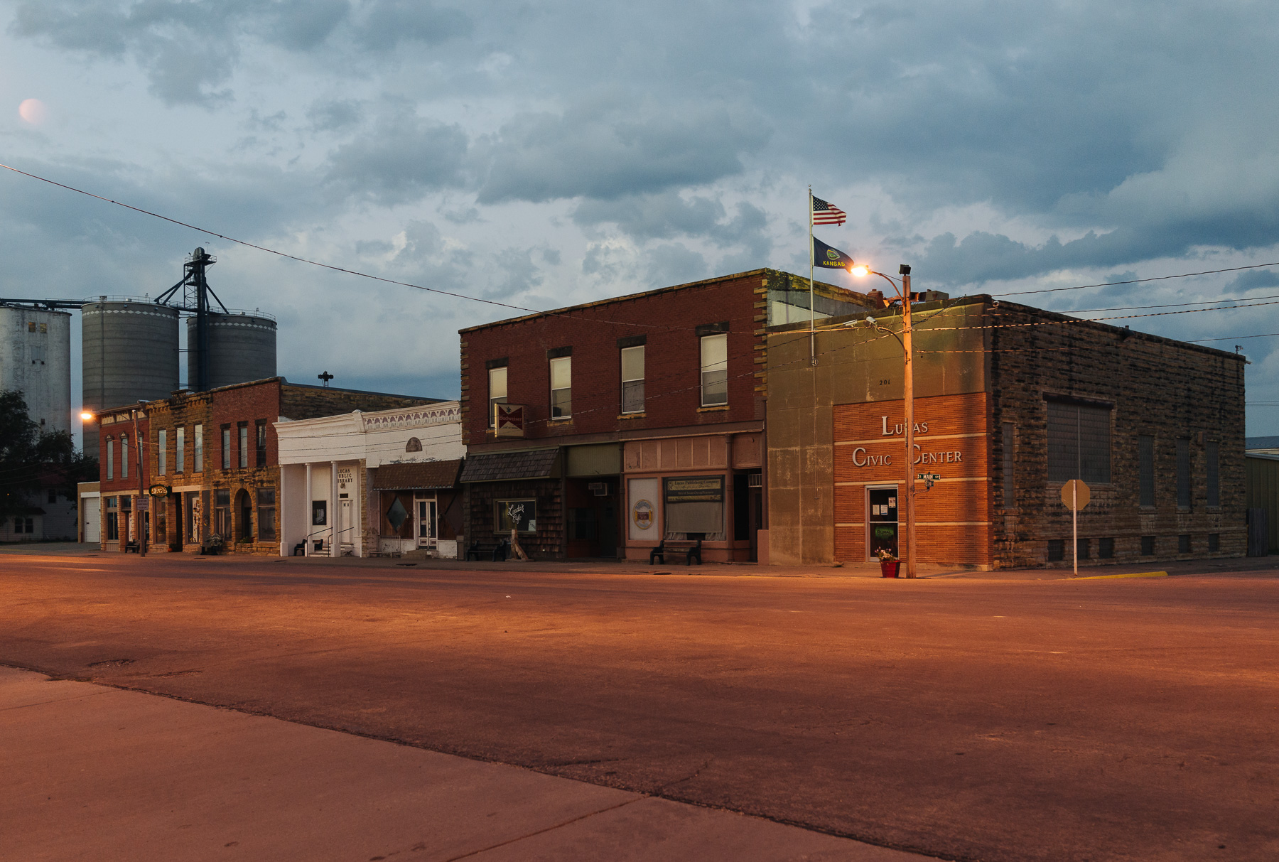 Lucas, Kansas.