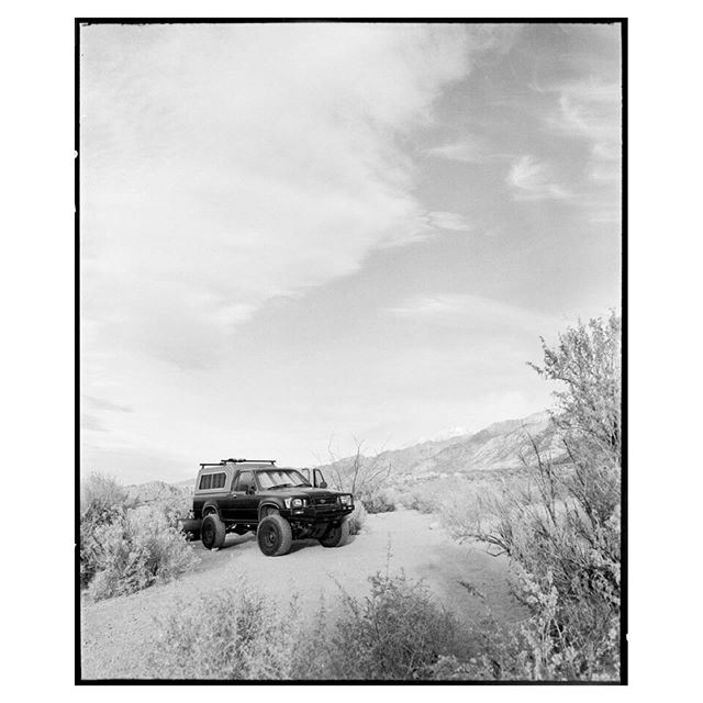 Old rig, new rig.
.
.
.
#toyota#offroad#35mmfilm#hp5plus#bfgoodrichtires#thatprinsulife#overland @toyotausa 
@prinsudesign @cbioffroadfab