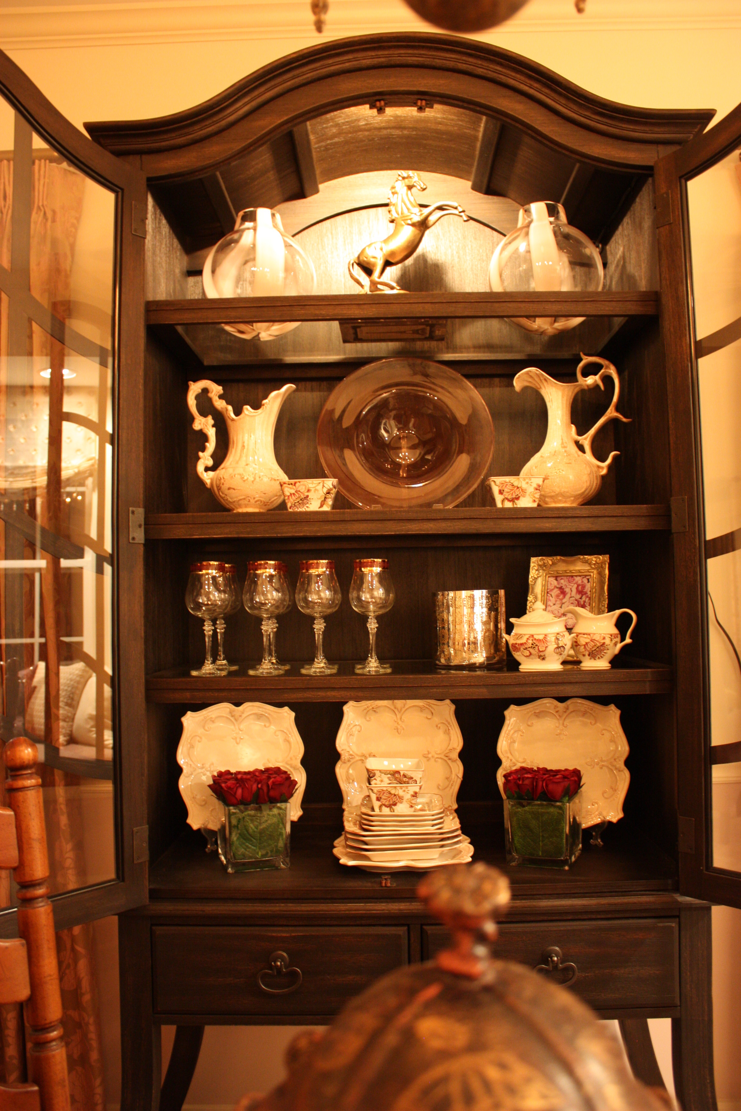 Dining Room Display Cabinet