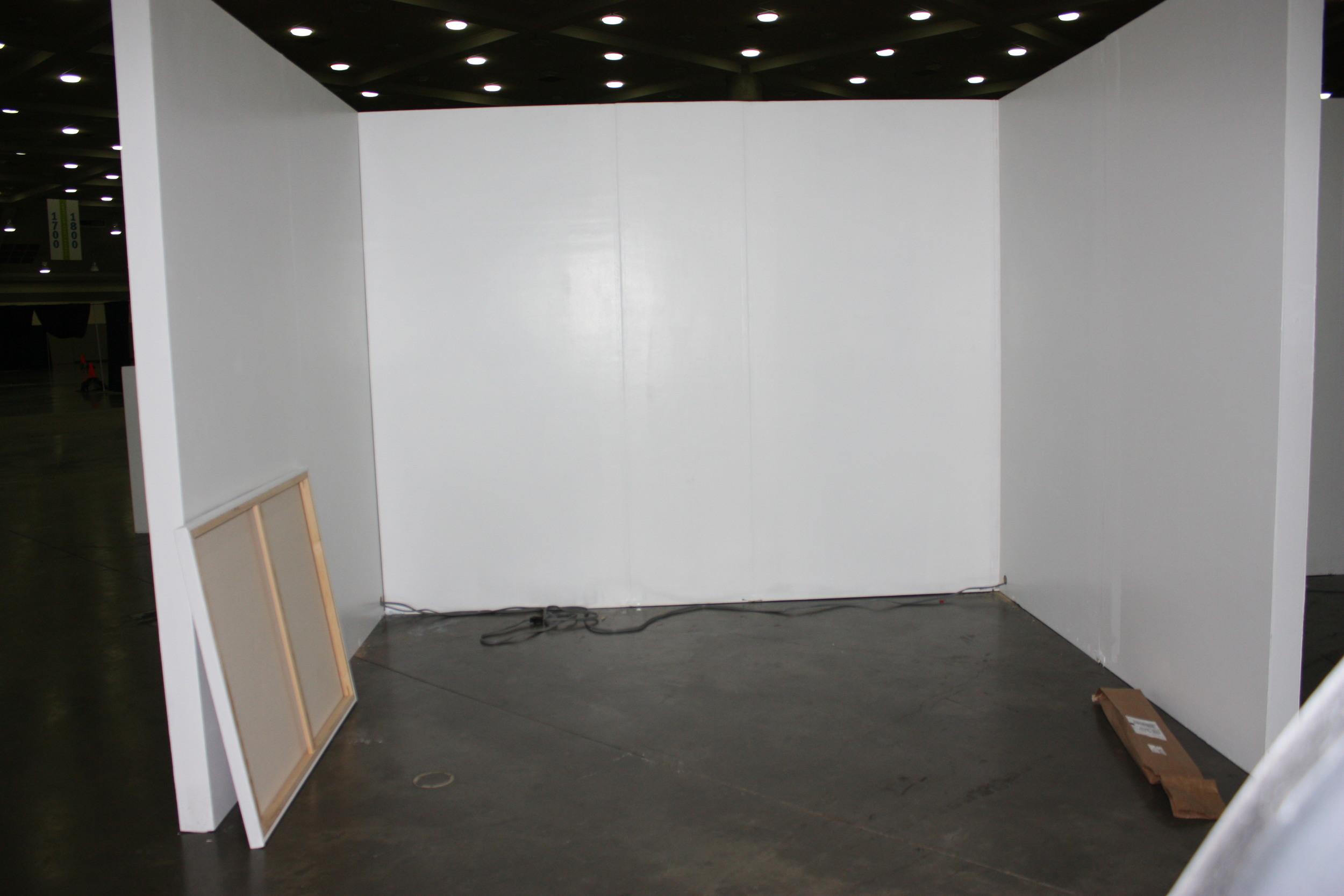 8' X 10' white box to be transformed