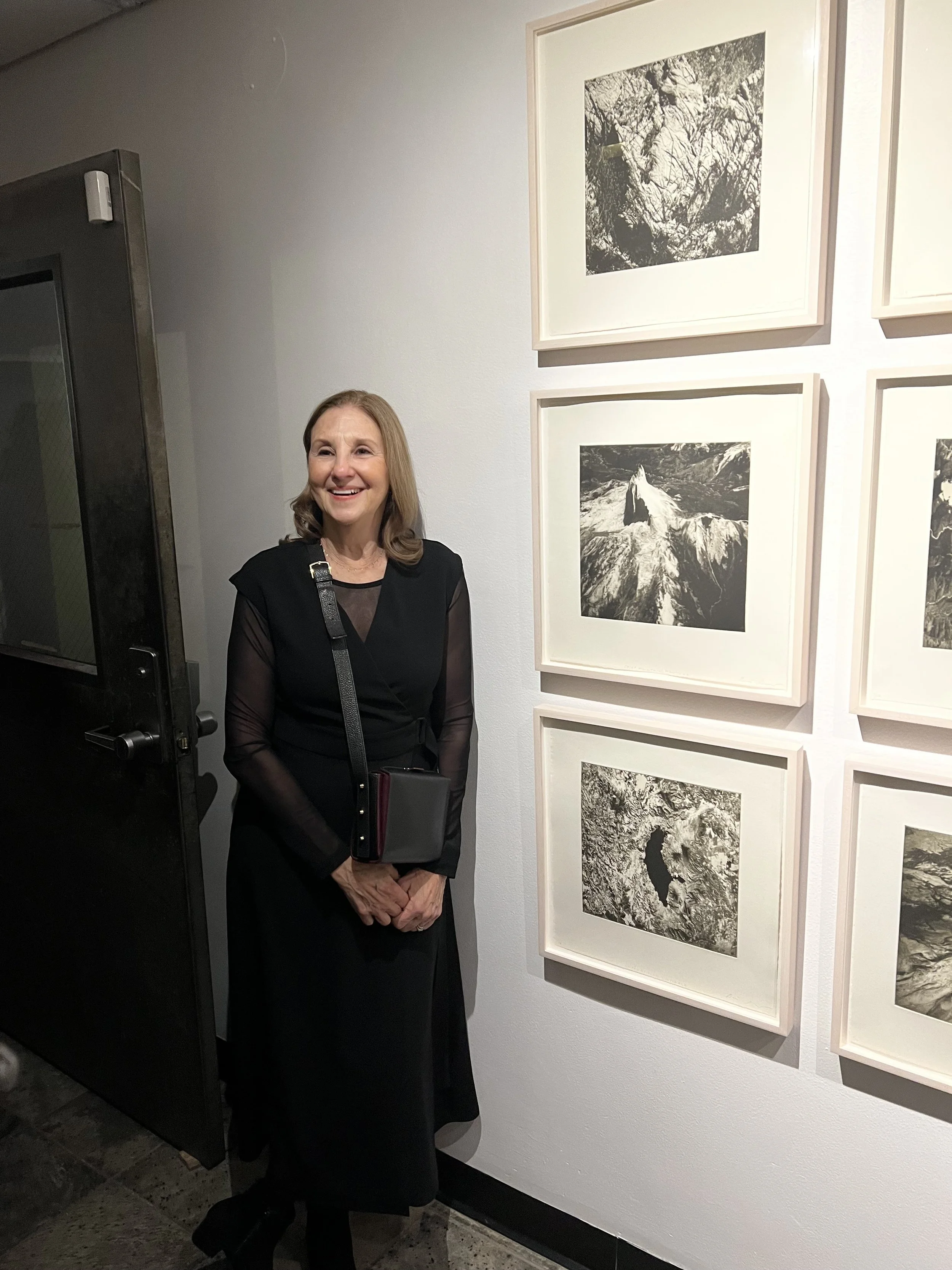  Installation view, Beth Ganz,  Axis Mundi , 2019-22 in  Photography in Ink: A Look at Contemporary Copper-Plate Photogravure , curated by Leandro Villaro, Penumbra Foundation, New York, 2022-23 