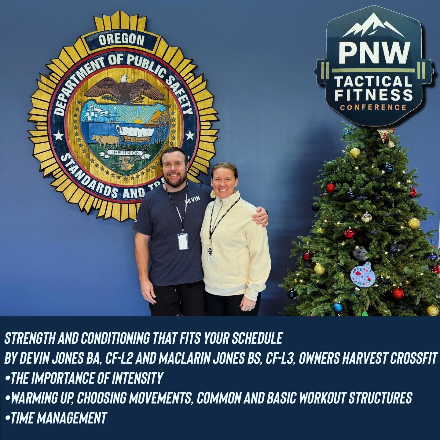 Wow. It was an honor to teach at the PNW Tactical Fitness Conference today in Salem! Law Enforcement Officers and other first responders from all over our region came together to learn and share their knowledge and passion for health and fitness in t