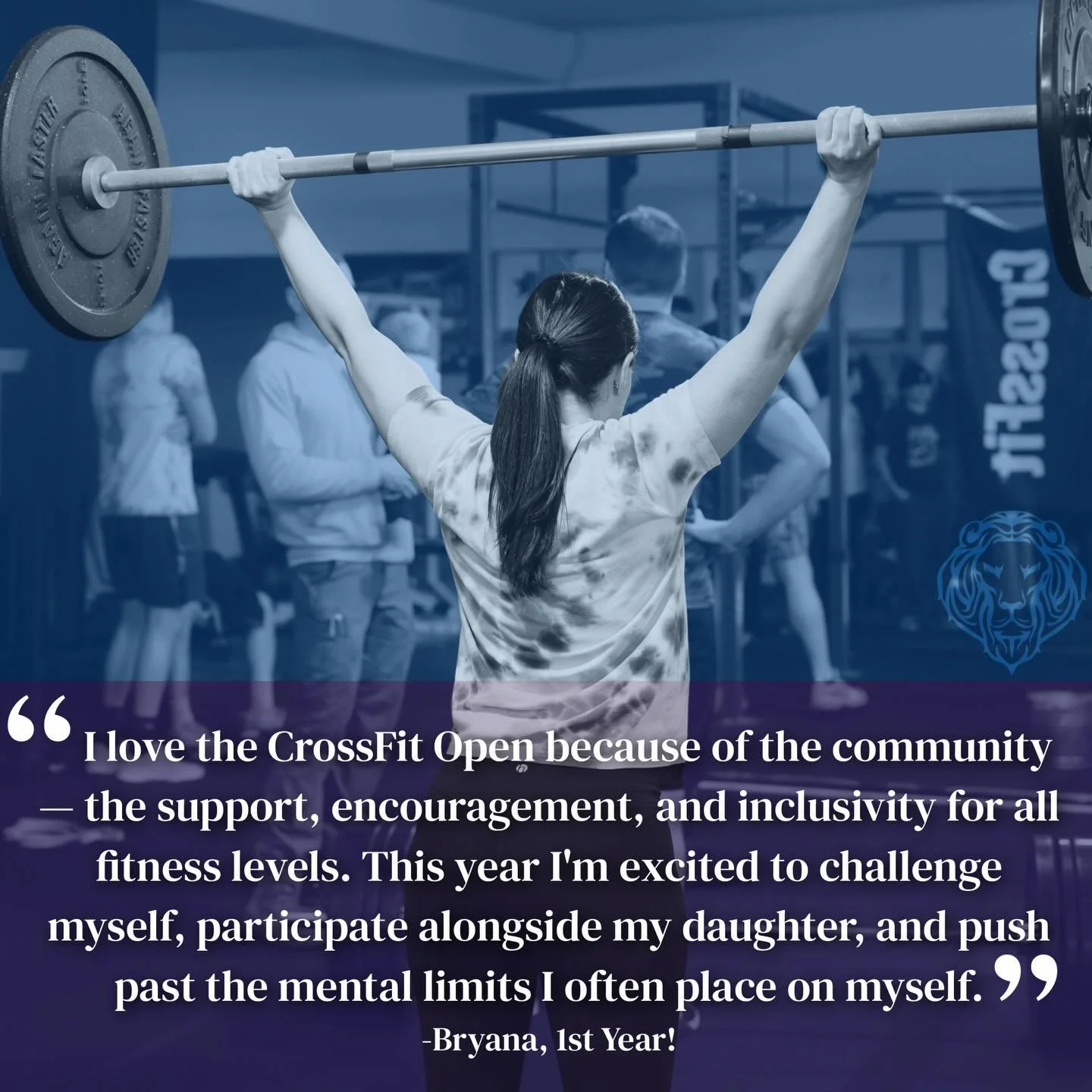 Bryana and Abigail are in! We&rsquo;re so excited to see this mother daughter duo participate in the Open together in their first year!✨
Register for the Open at Games.CrossFit.com!