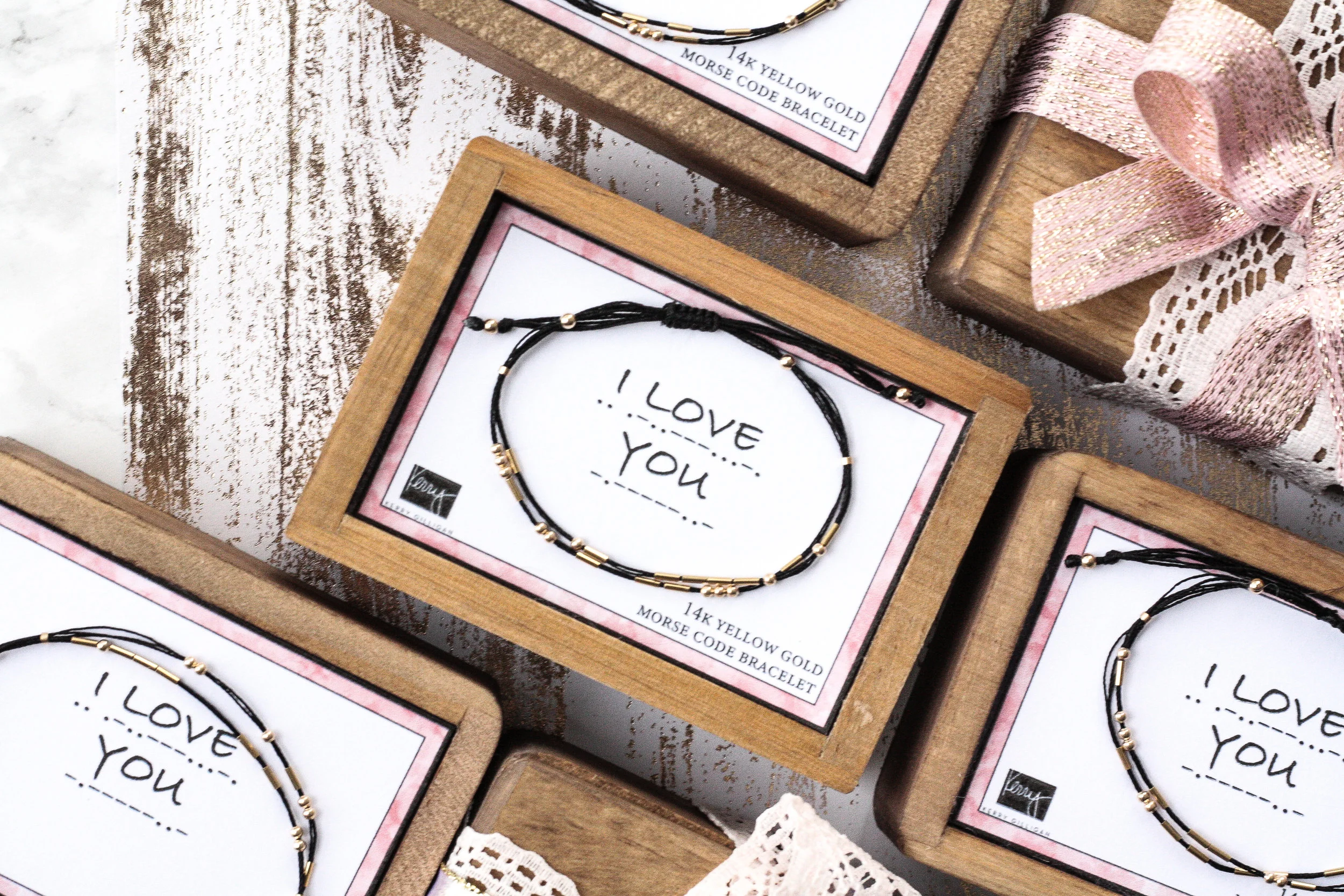 I love you morse code bracelet by kerry gilligan in solid 14k gold.jpg