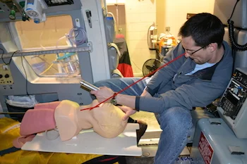 Intubating (not in the SRU)