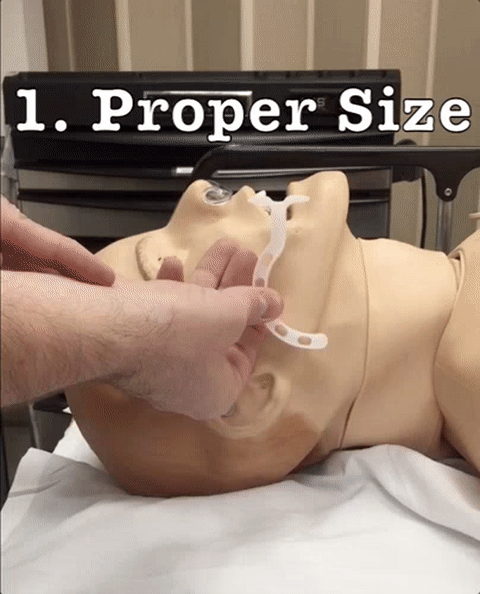 Oral airway insertion