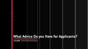 Advice for Medical Students