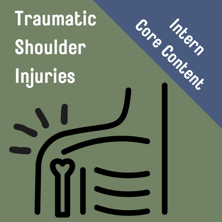 Traumatic Shoulder Injuries