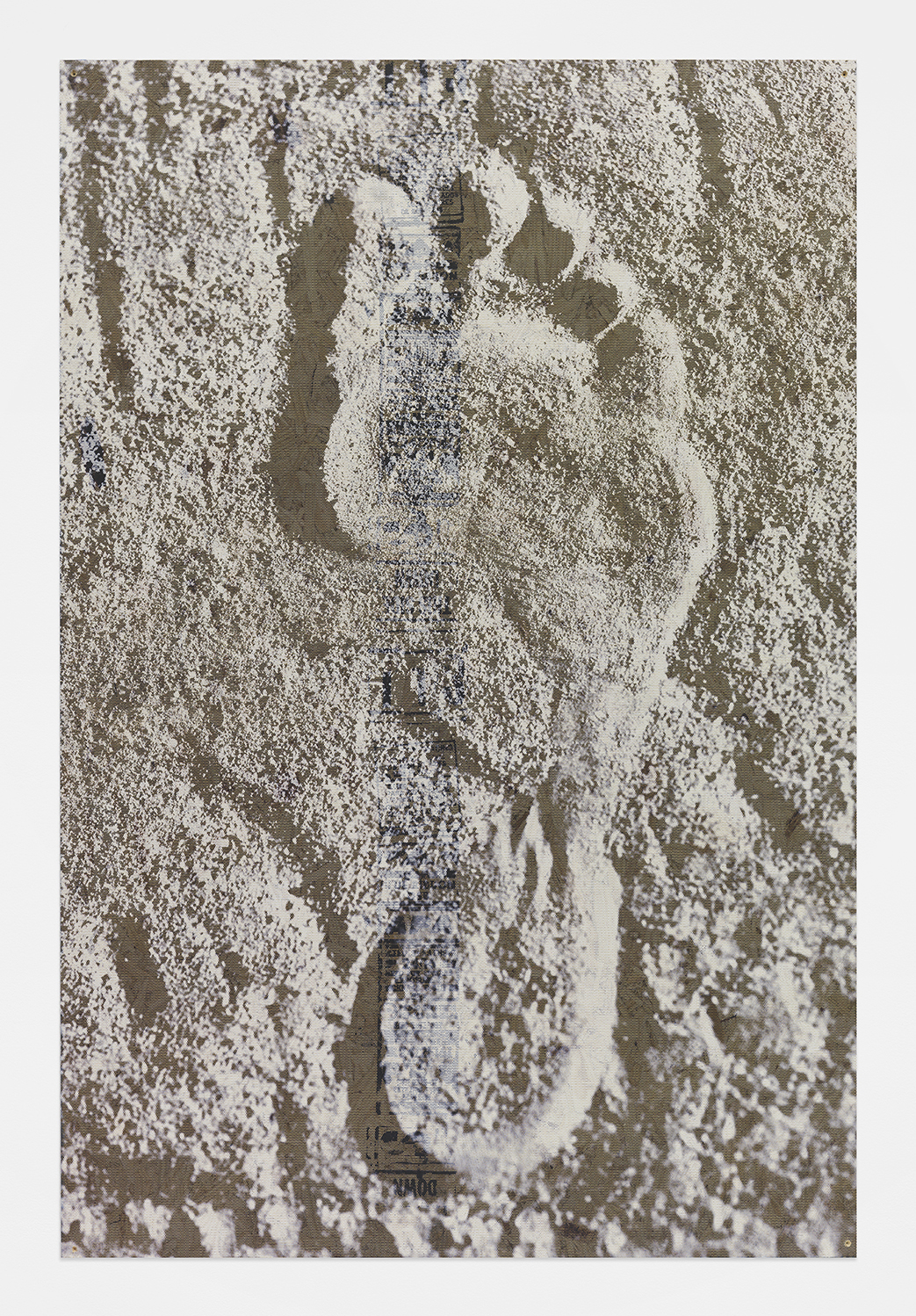 Shoes are foot prisons<br>4' x 6'<br>2014