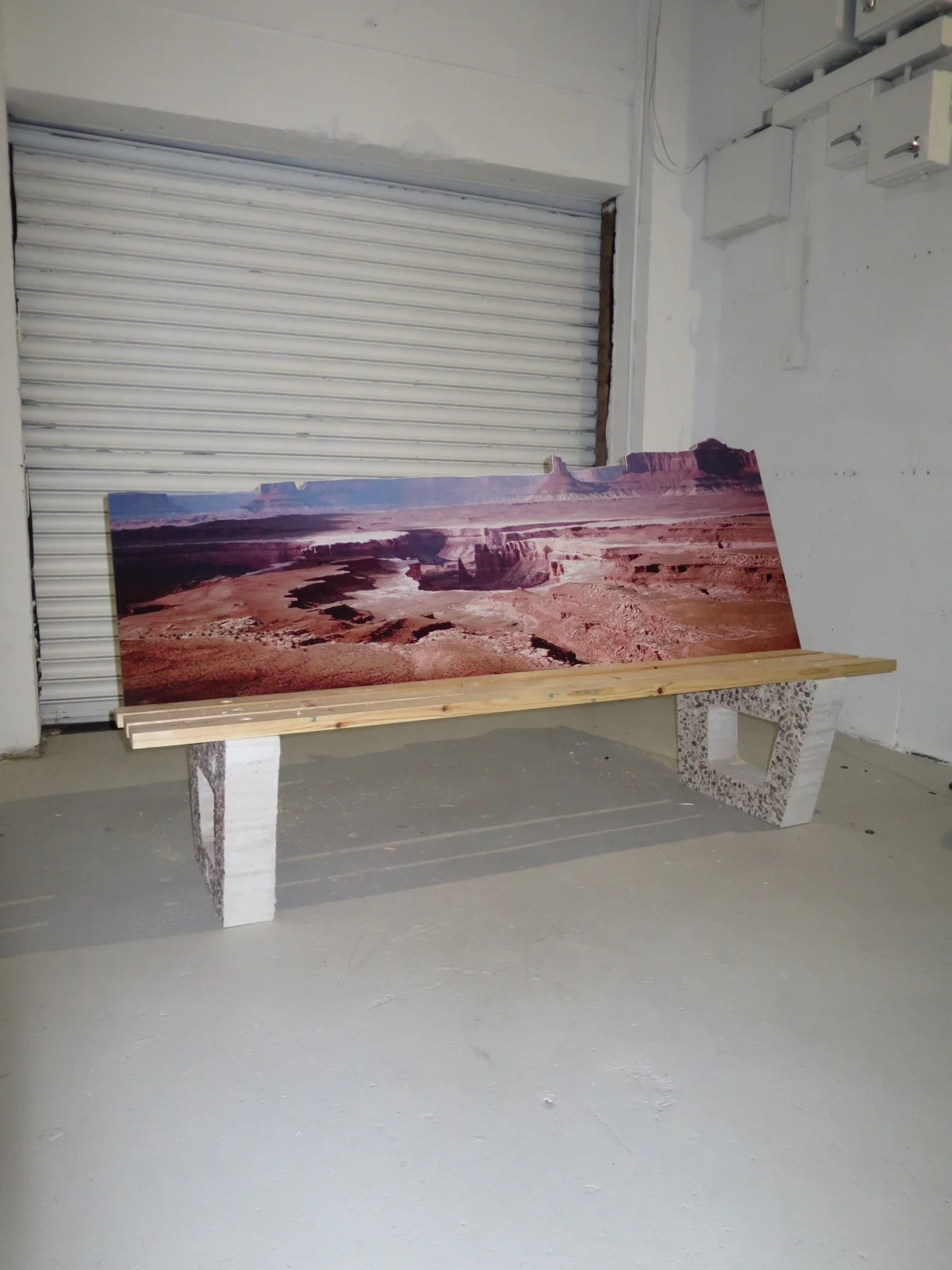 Grand Canyon bench