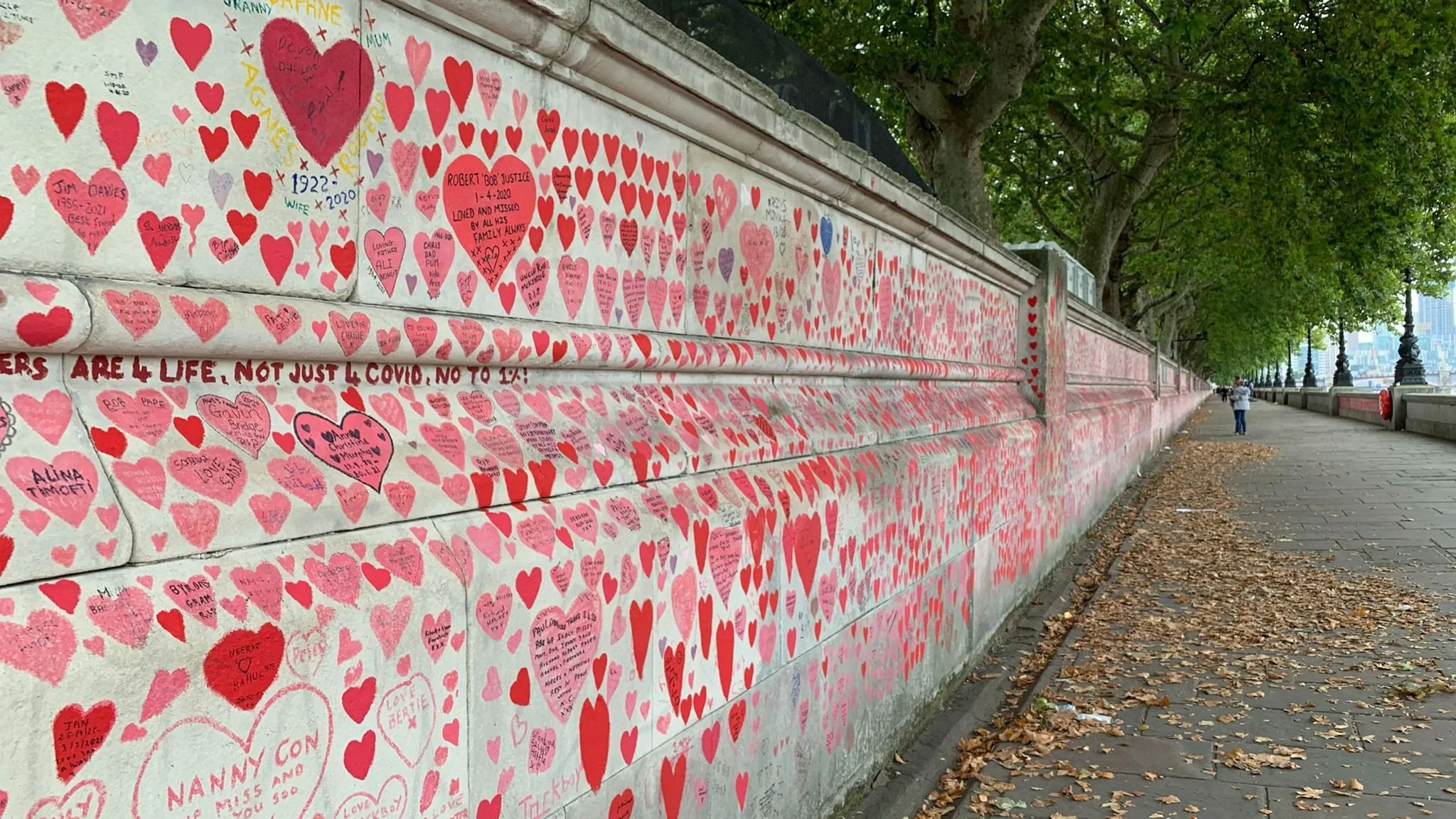 National Covid Memorial Wall