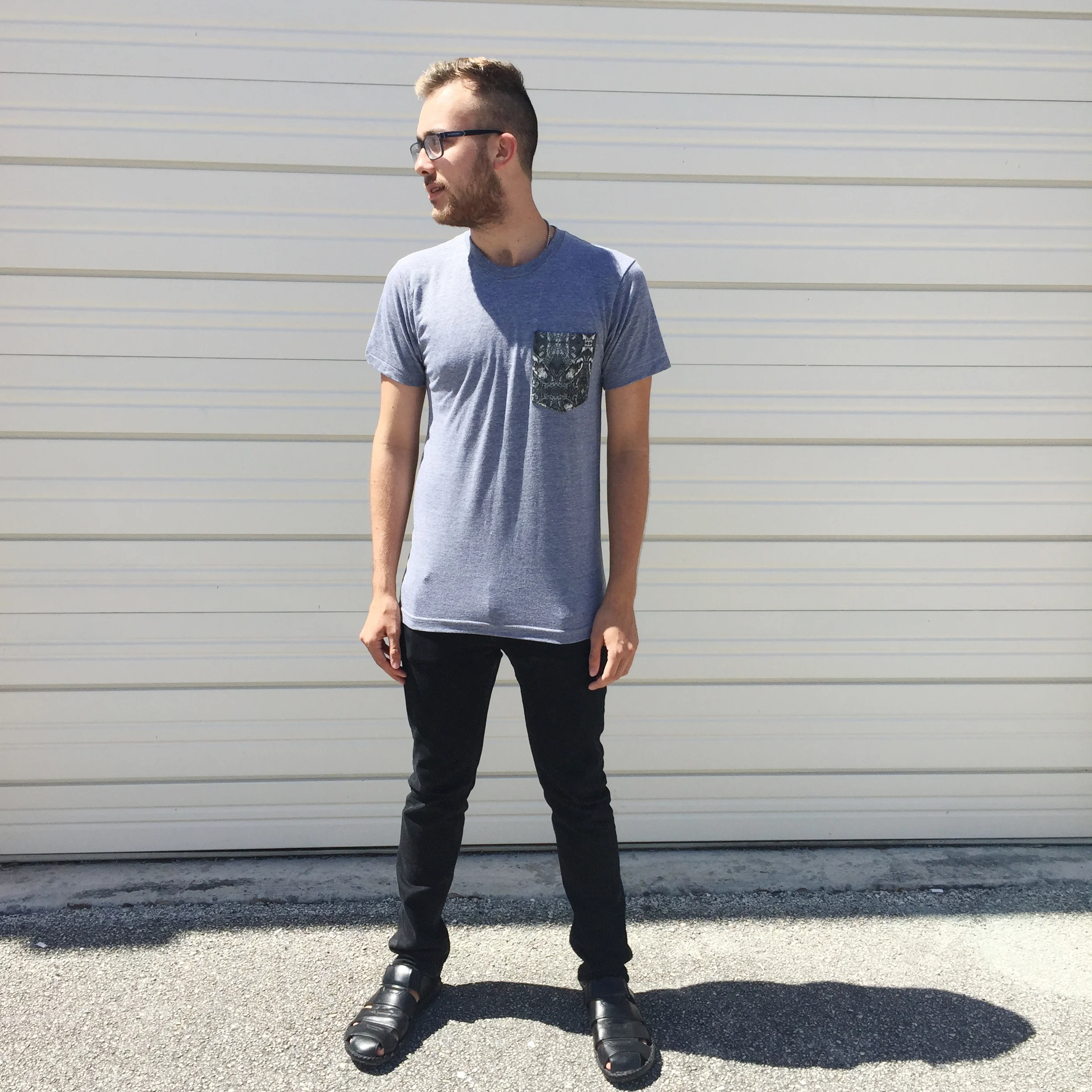 Unisex RB Tee Scoop (Dante Storm-Grey & Haley Oatmeal)