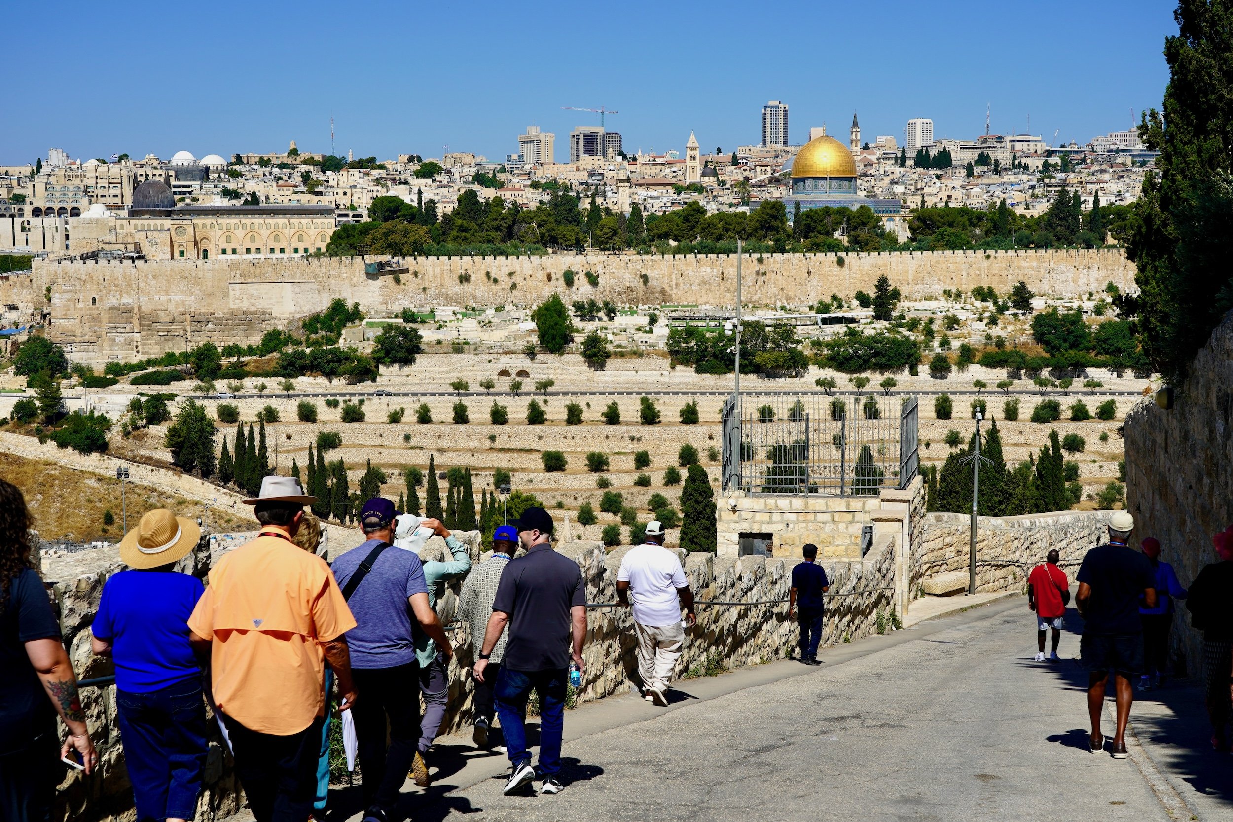 Pathway towards the Old City, Jerusalem