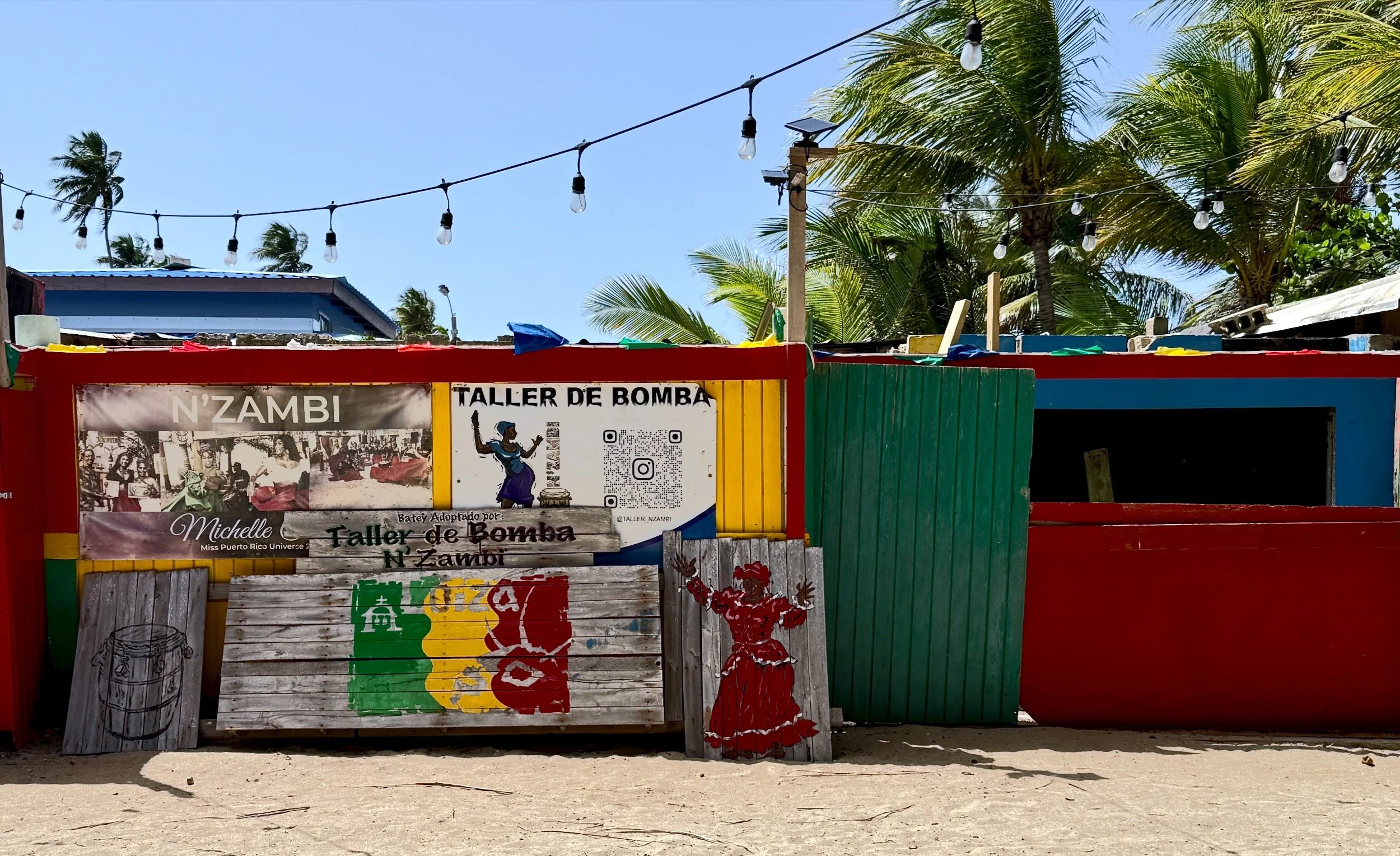 taller n’zambi loiza - boriken | puerto rico 2025 Bomba is one of Puerto Rico’s oldest musical and dance traditions, rooted in the island’s African heritage. Emerging from the enslaved communities on the island’s coasts, it served as both a form