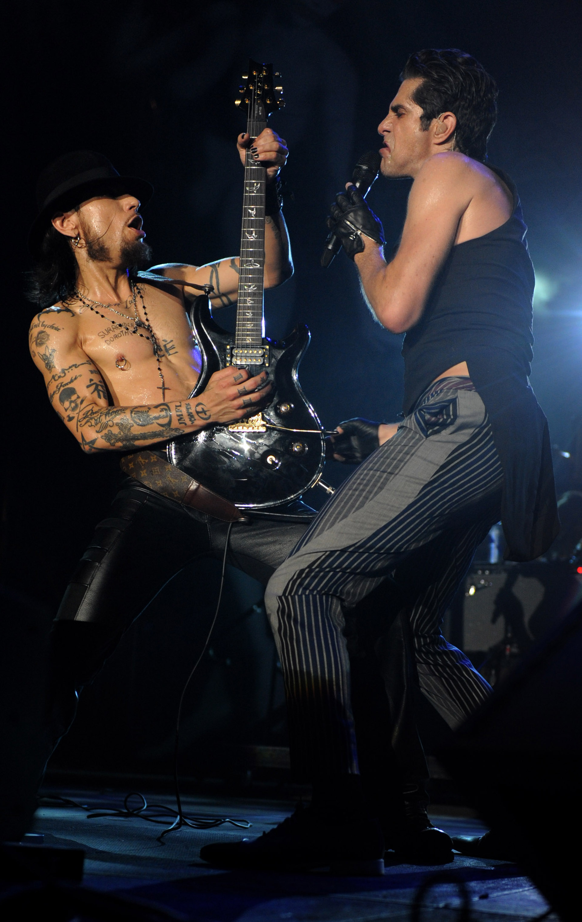  Jane's Addiction plays during The Gathering of the Vibes festival on July 23, 2011. 