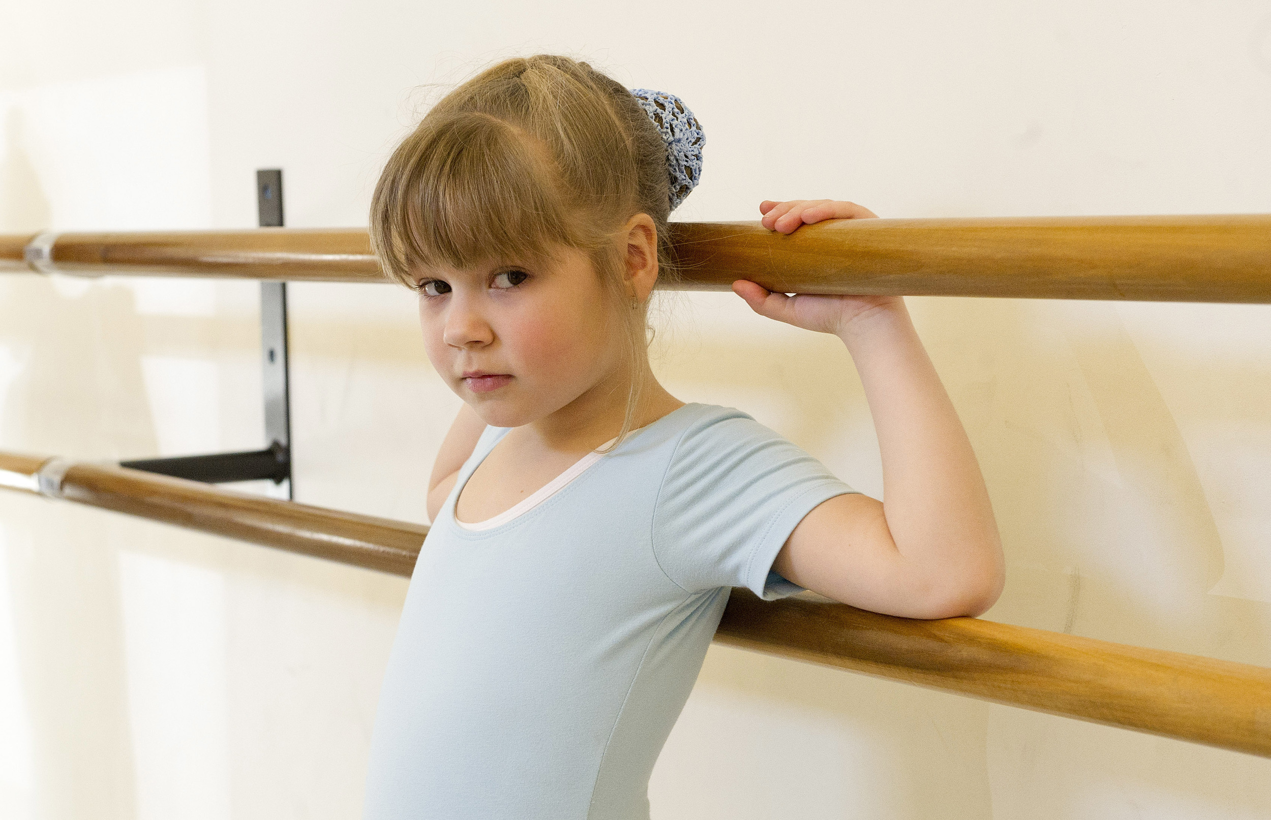 Mariya Pychil practices ballet during a lesson at The Ballet School of Stamford on Thursday, March 14, 2014. The school is a recipient of a grant from the Community Arts Partnership Program.