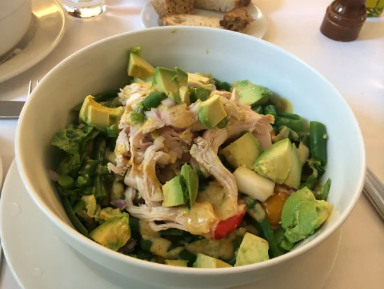 Chopped Chicken Salad at Freds / via In Search of the Next Meal