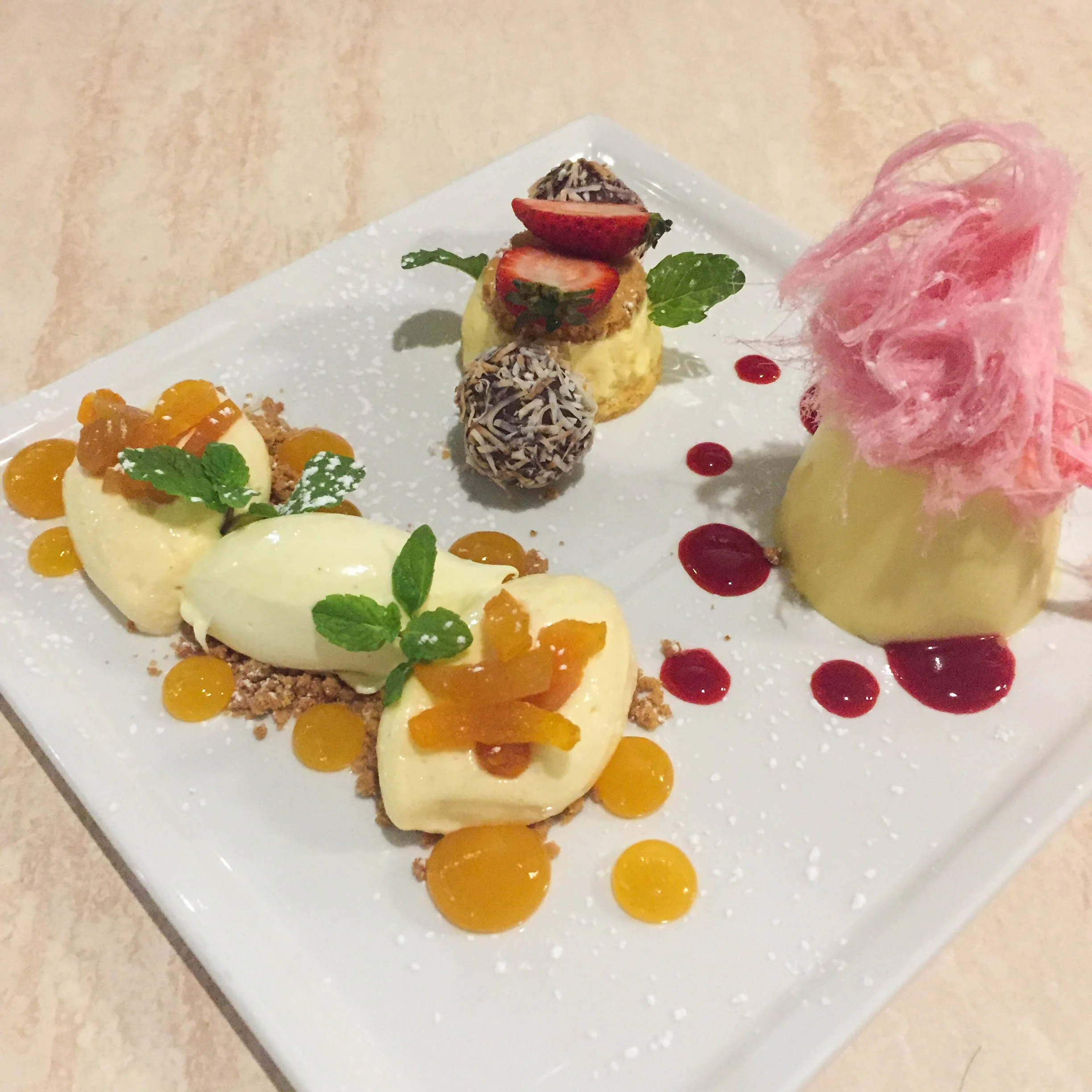 Dessert at Salsa Bar & Grill 