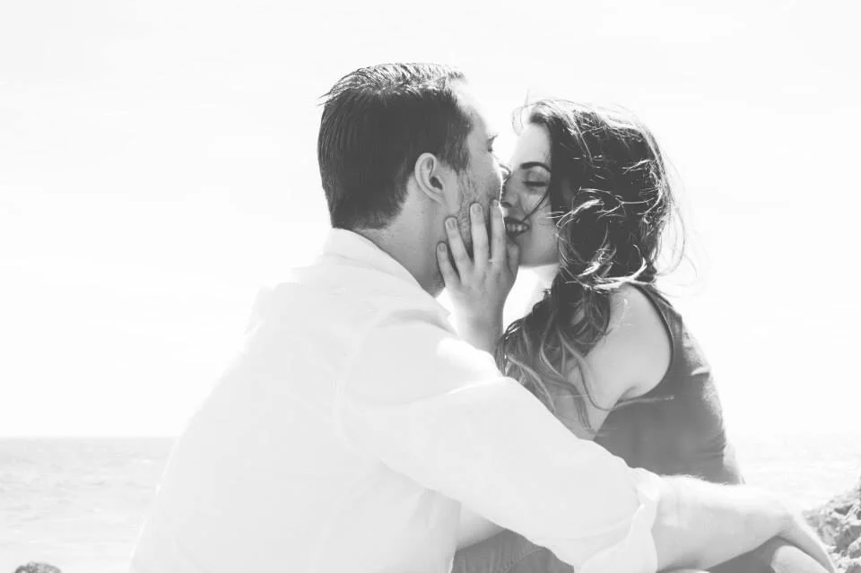 Point Dume Malibu Beach Engagement