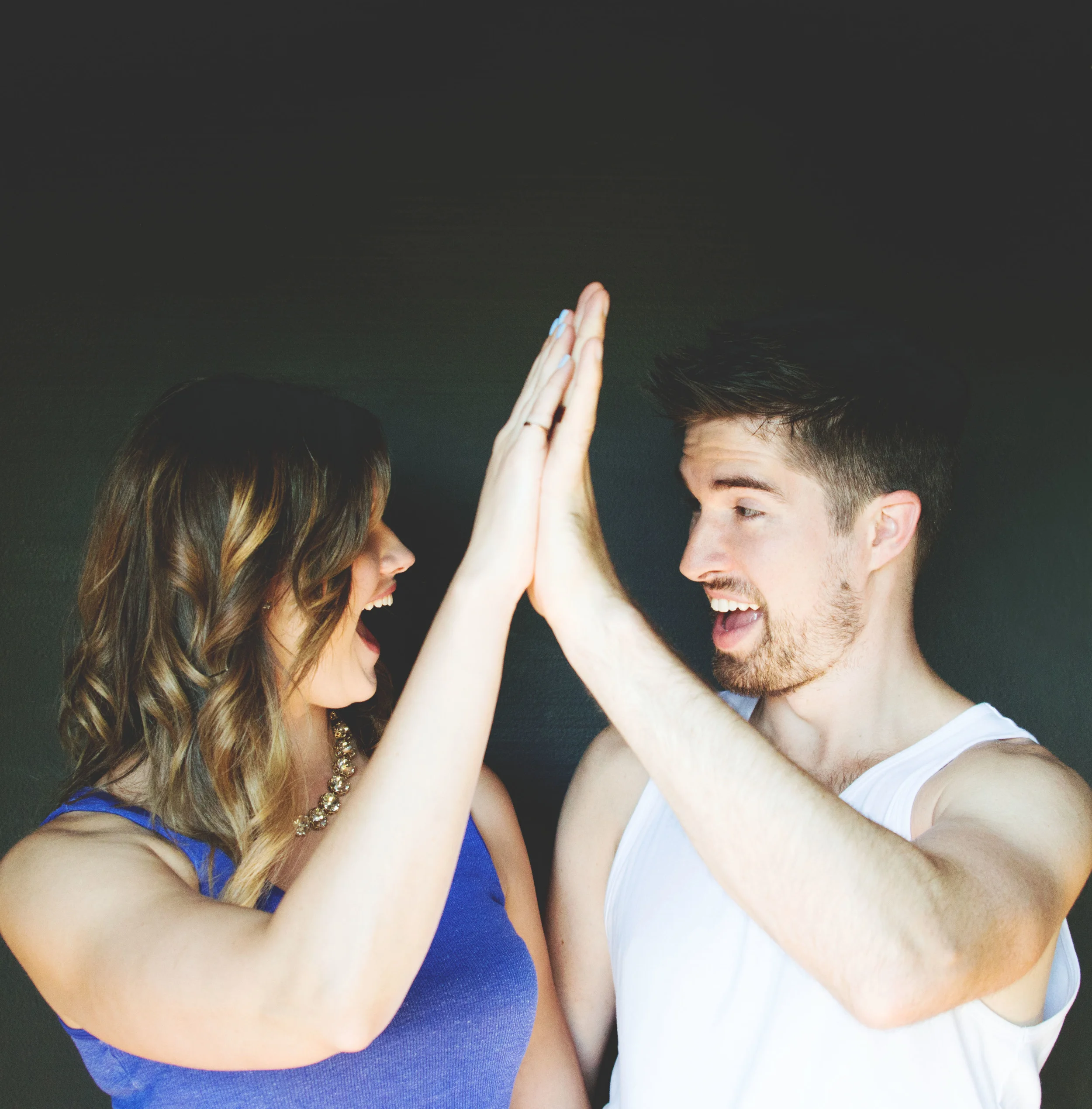 Fun Portrait Engagement Studio Los Angeles Photography