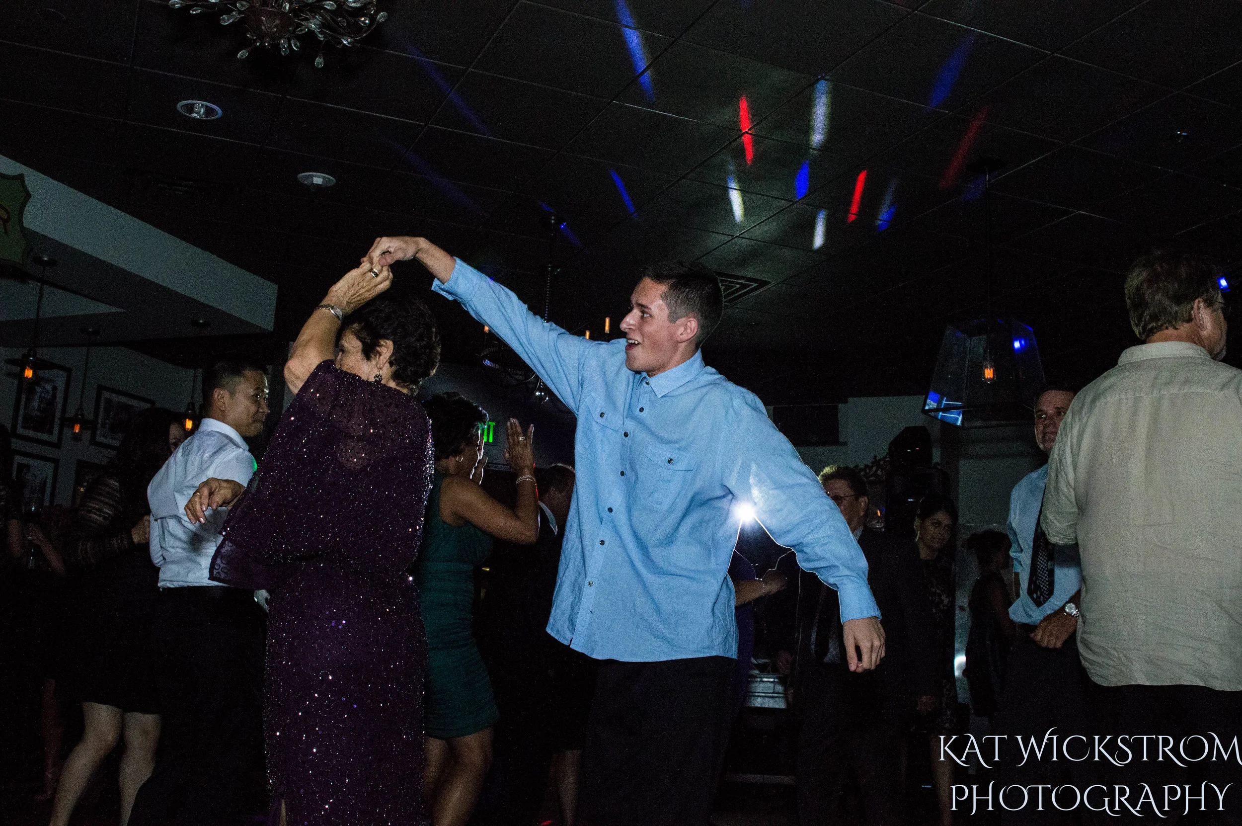 Woodland Hills Cafe Fiore Wedding Reception Dancing