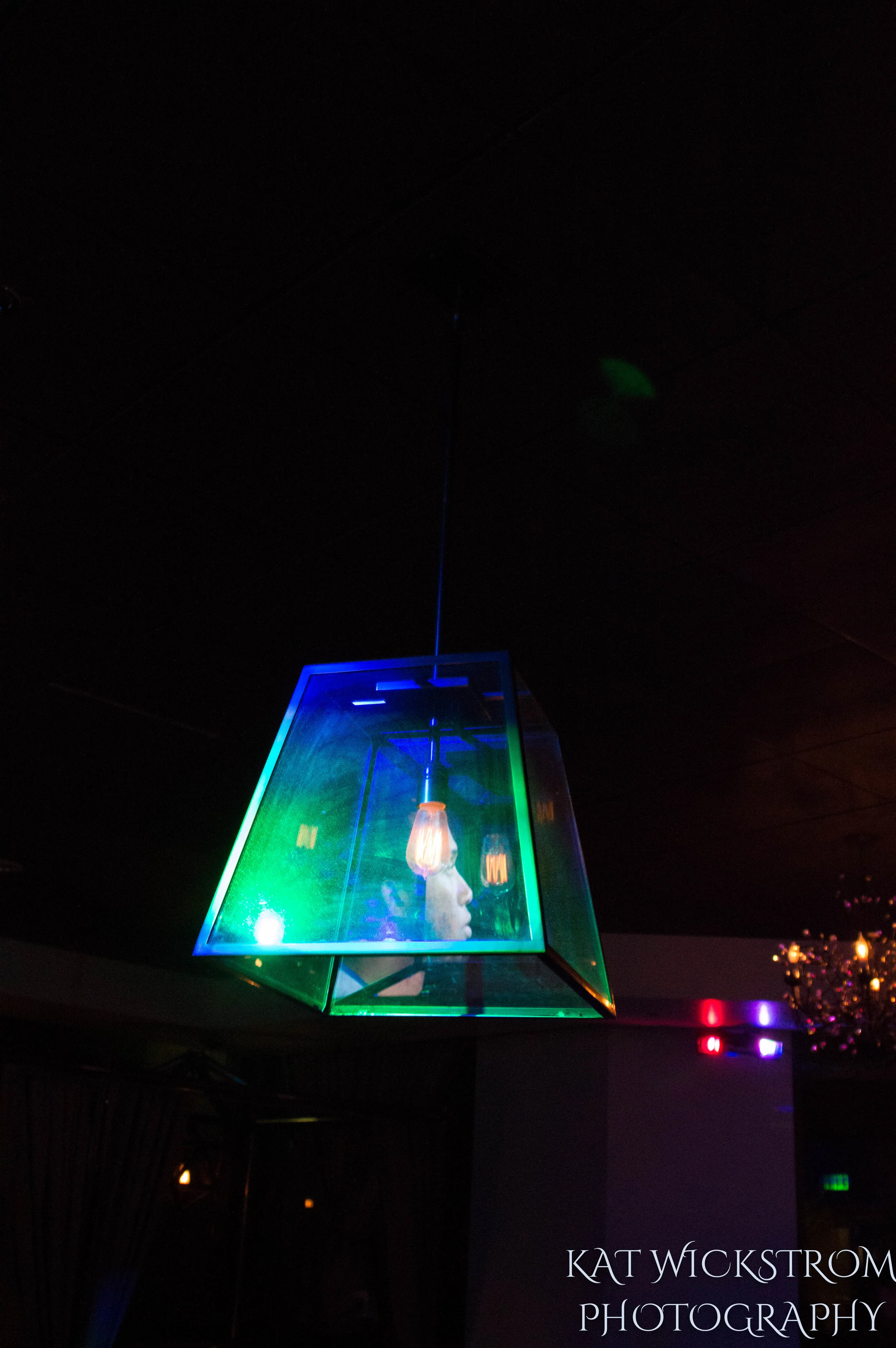 Woodland Hills Cafe Fiore Wedding Reception DJ Lighting