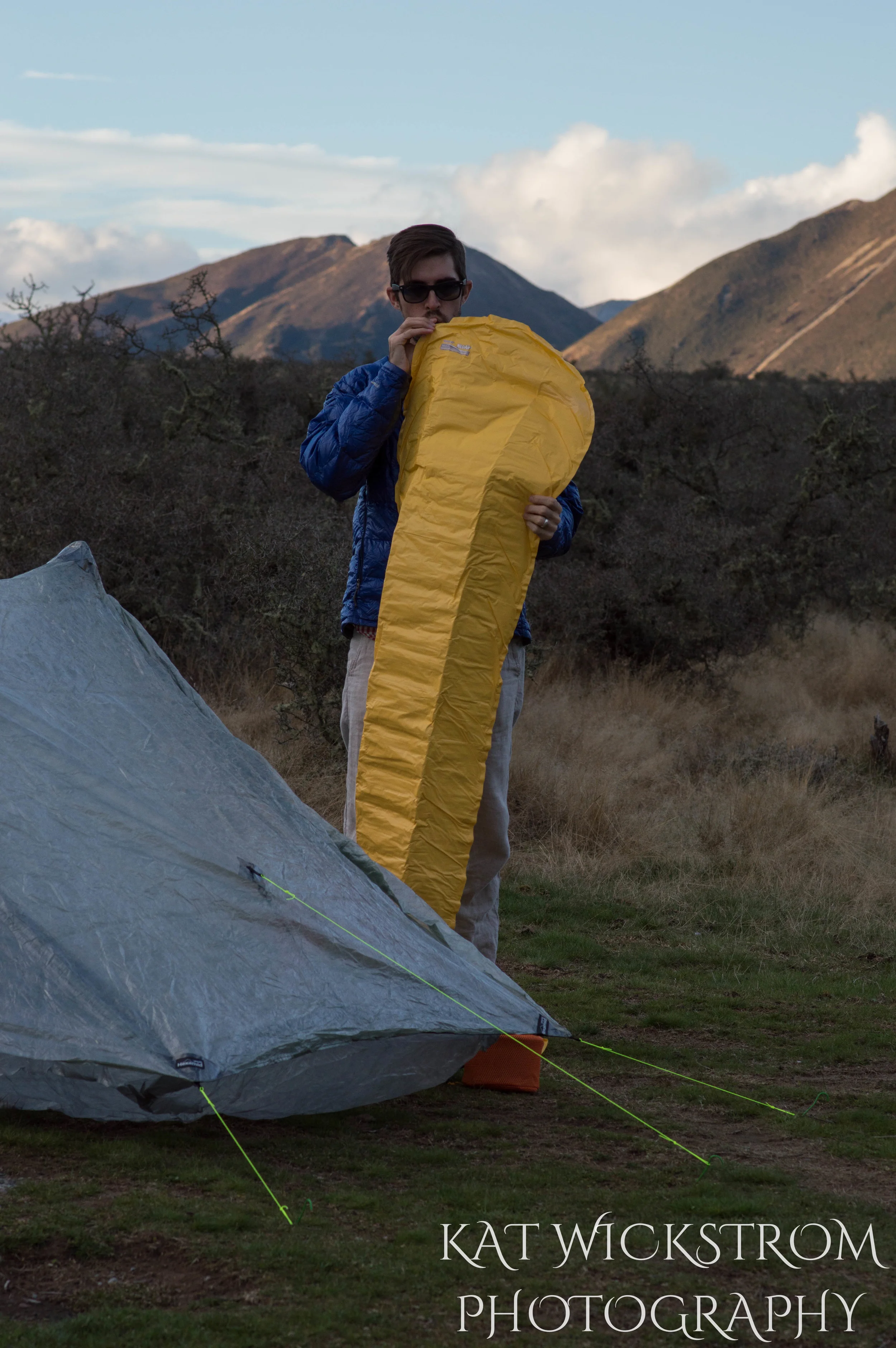 South Island New Zealand Portrait Outdoors Husband Photo
