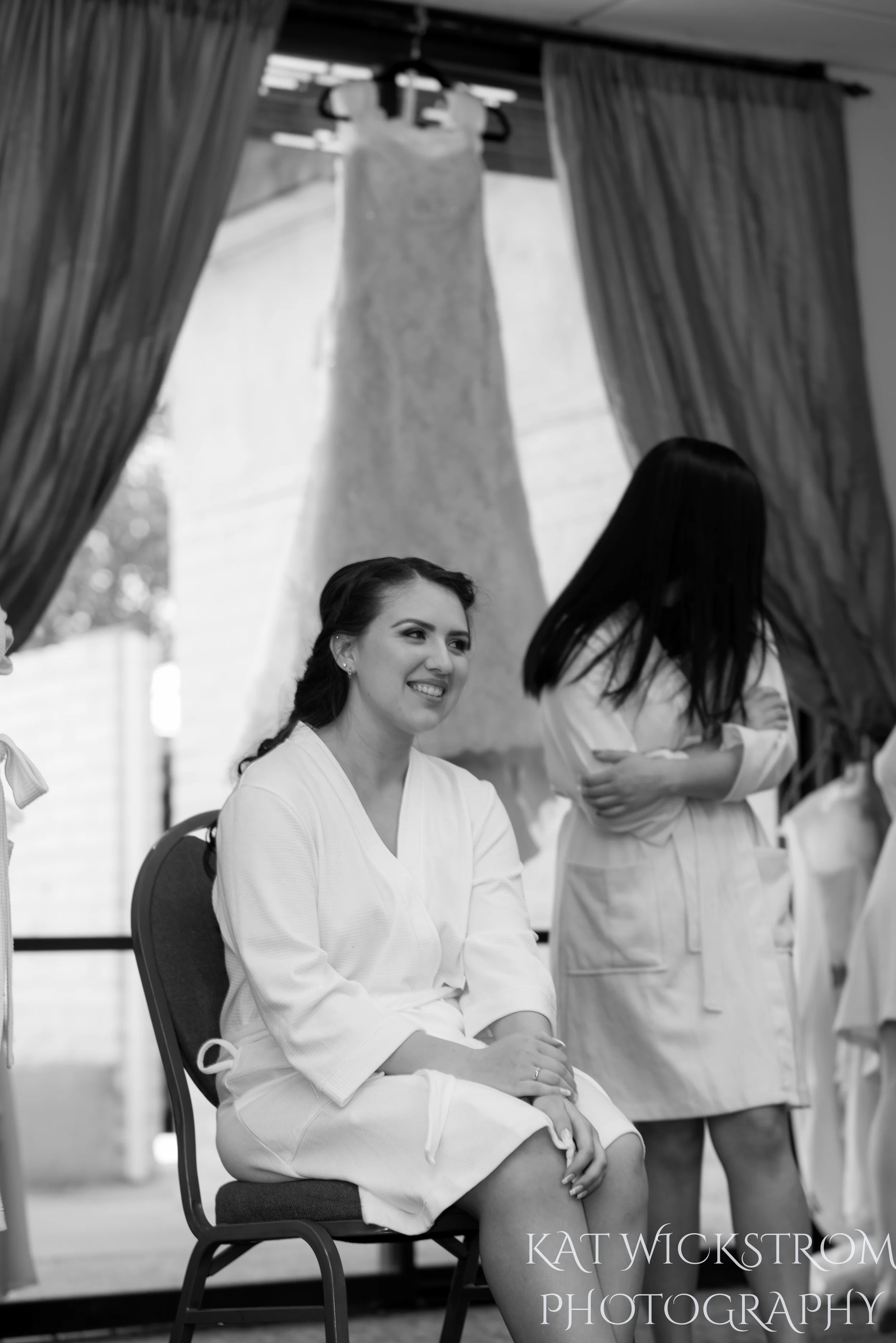 UCI Wedding Bride Getting Ready