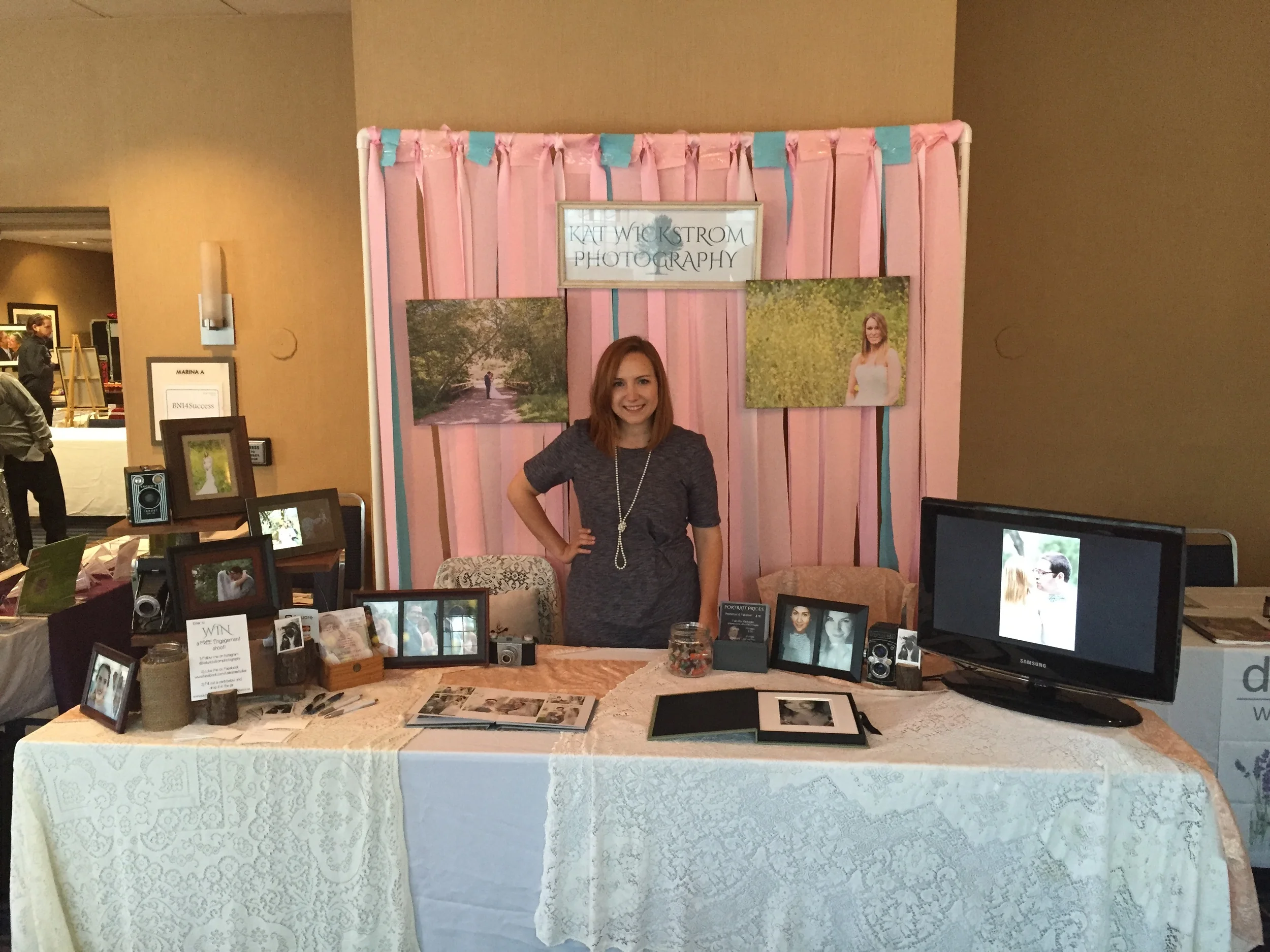 wedding expo booth for photographers