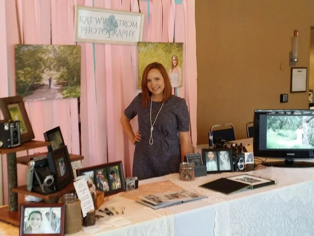 wedding expo photographer booth