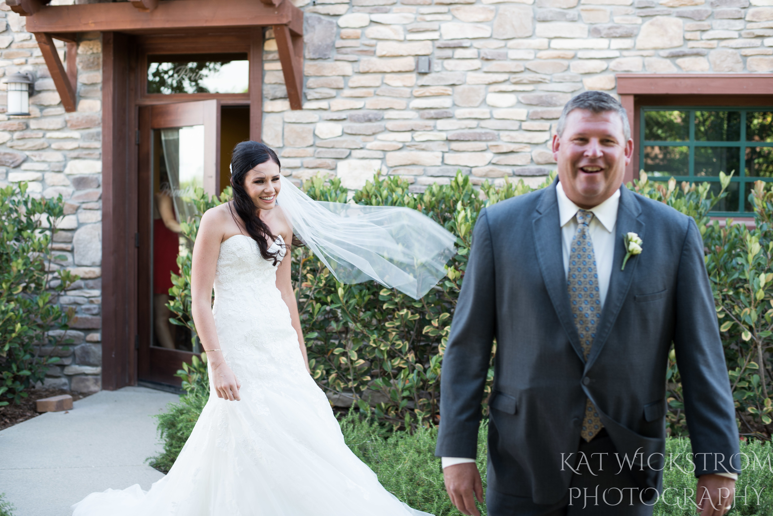 Father and Daughter First Look
