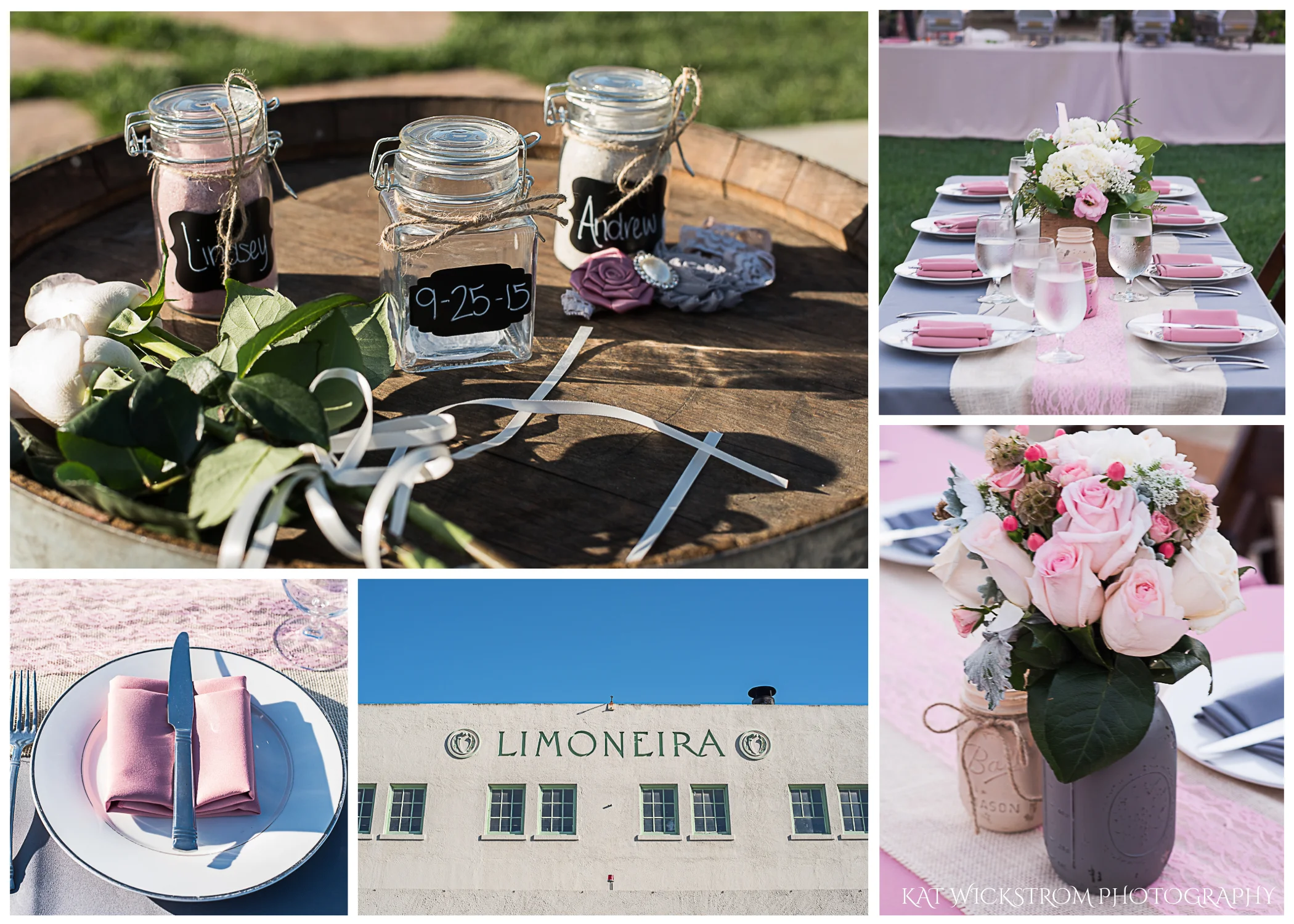 A great DIY: painted mason jars vases!