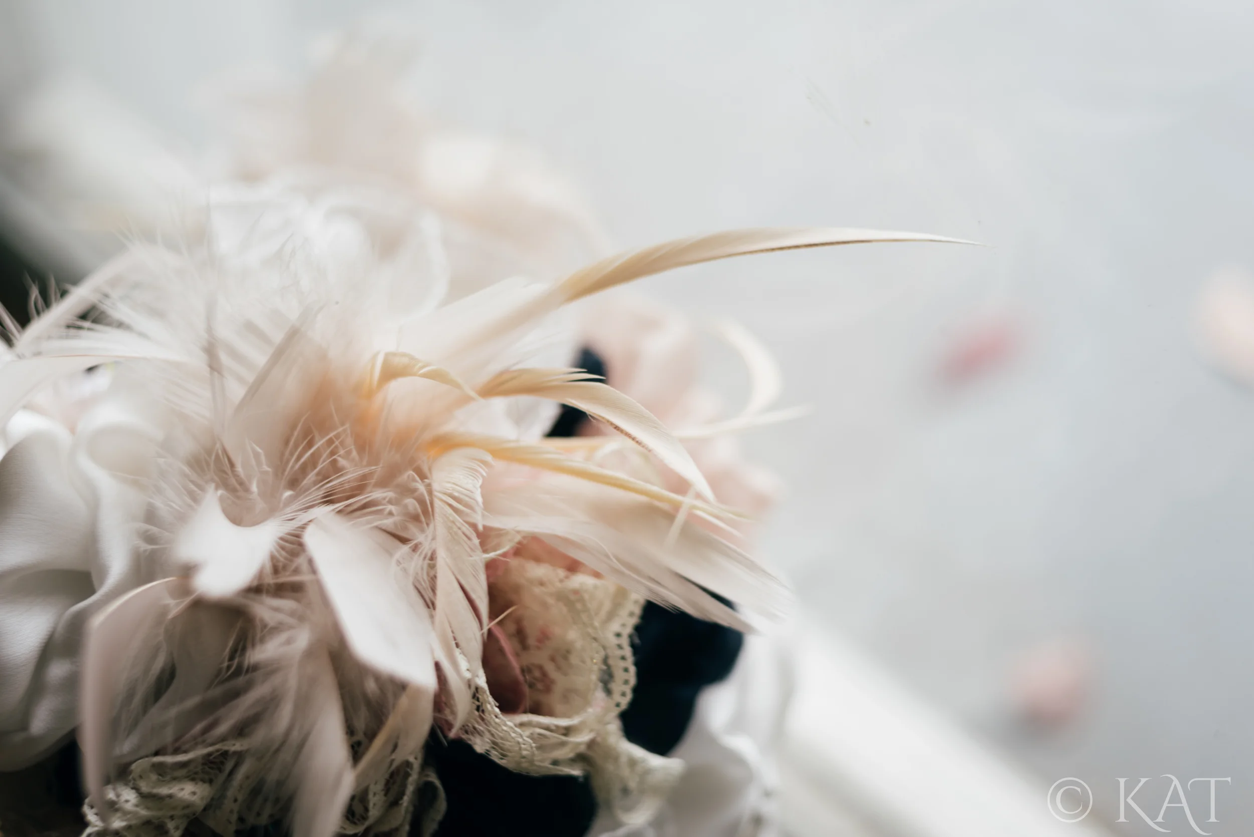 The feathers added something really special and etherial to the feel.